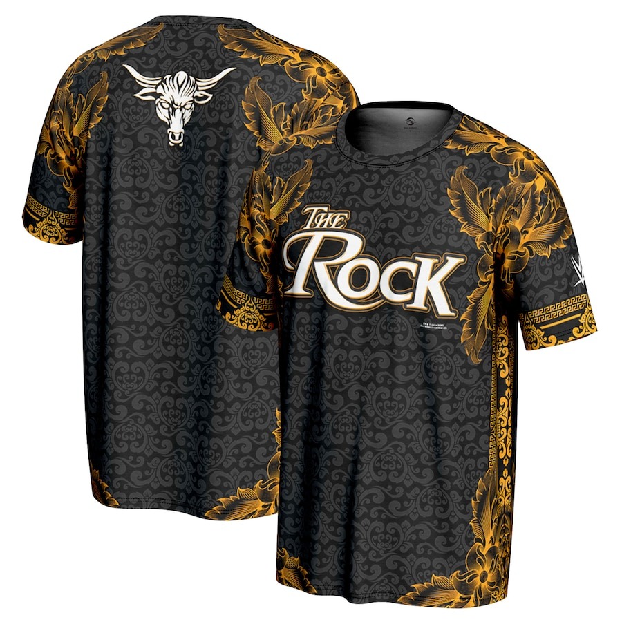 The Rock ProSphere Golden Paisley T-Shirt PT74011