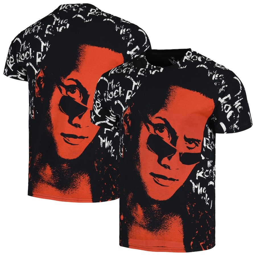 The Rock Ripple Junction Allover Print T-Shirt PT74013