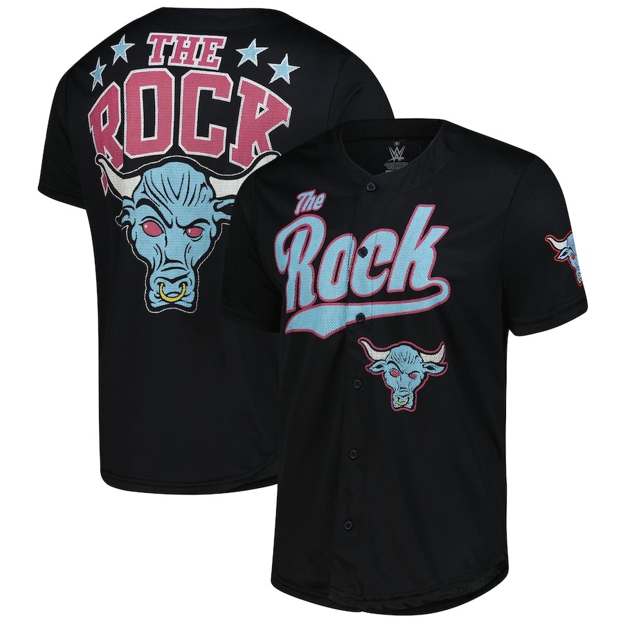 The Rock Ripple Junction Brahma Bull Baseball Jersey PT74015