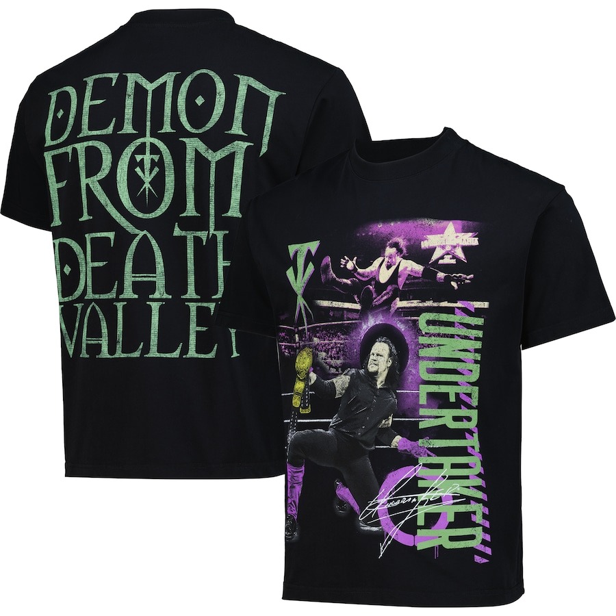 The Undertaker Oversized Heavyweight Demon T-Shirt PT74029