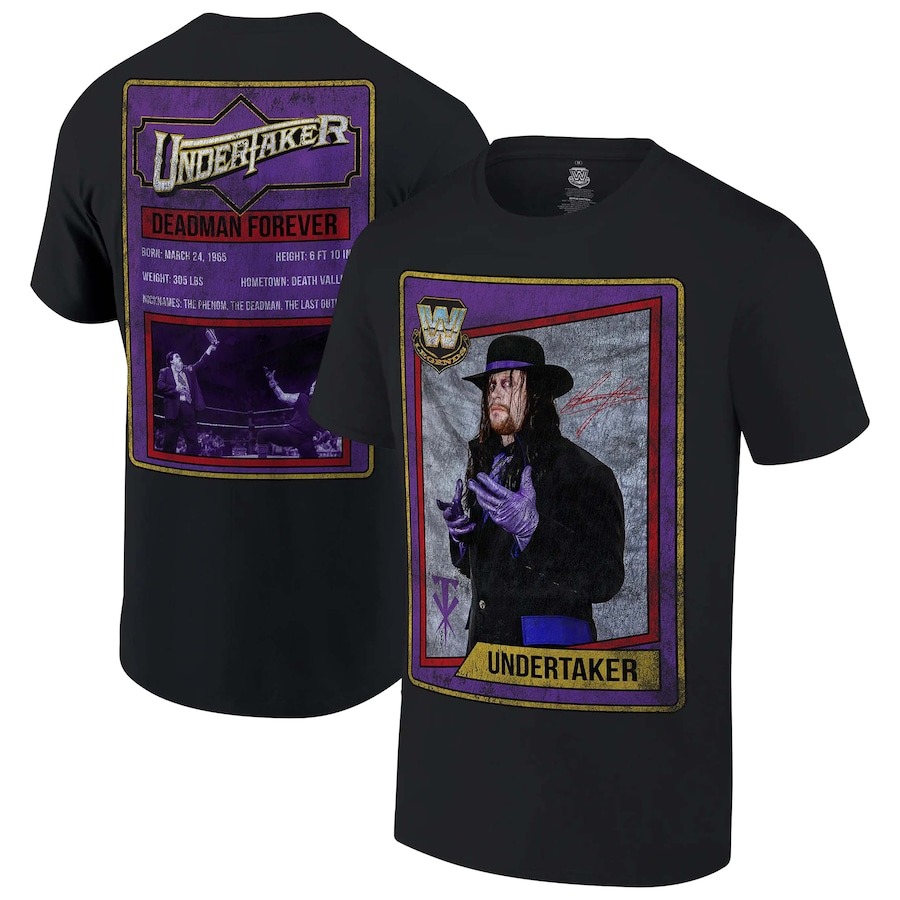 The Undertaker Sports Card T-Shirt PT74030