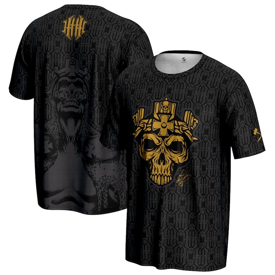 Triple H Gold Skull King T-Shirt PT74040