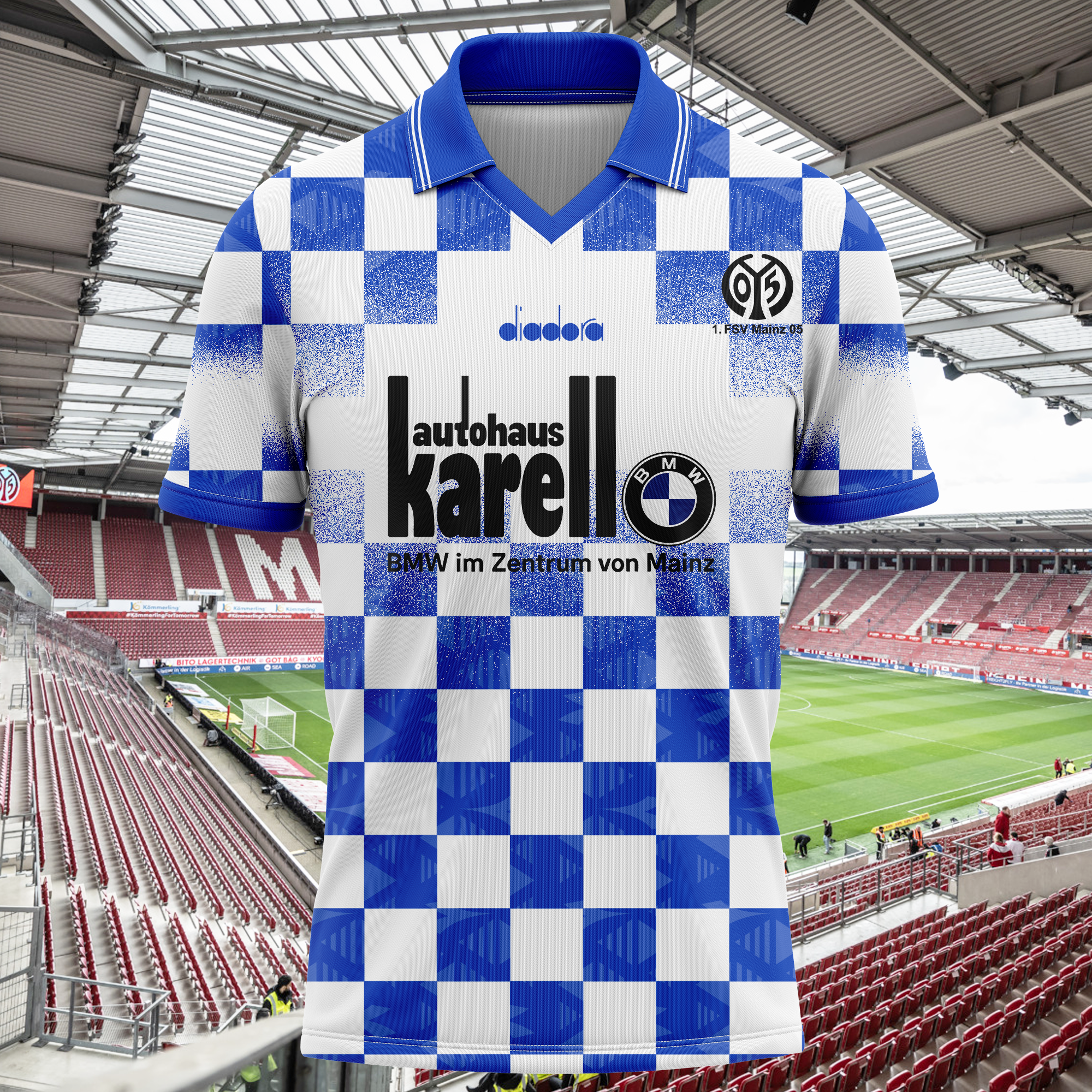 Vintage Mainz 05 Trikot Karell Mainz in Rheinland-Pfalz PT73950