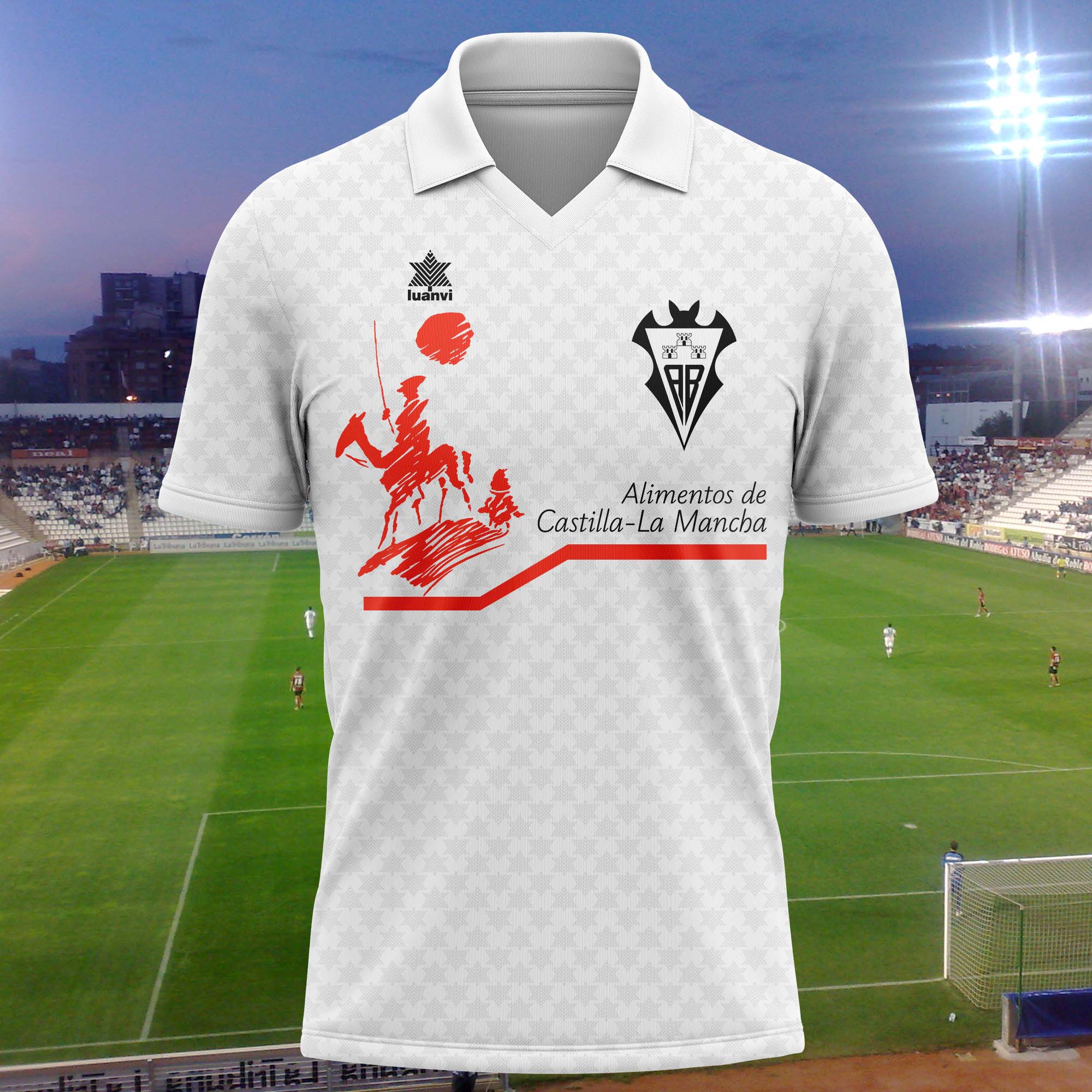 Albacete 1991-92 Home Kit Retro Shirt PT74086