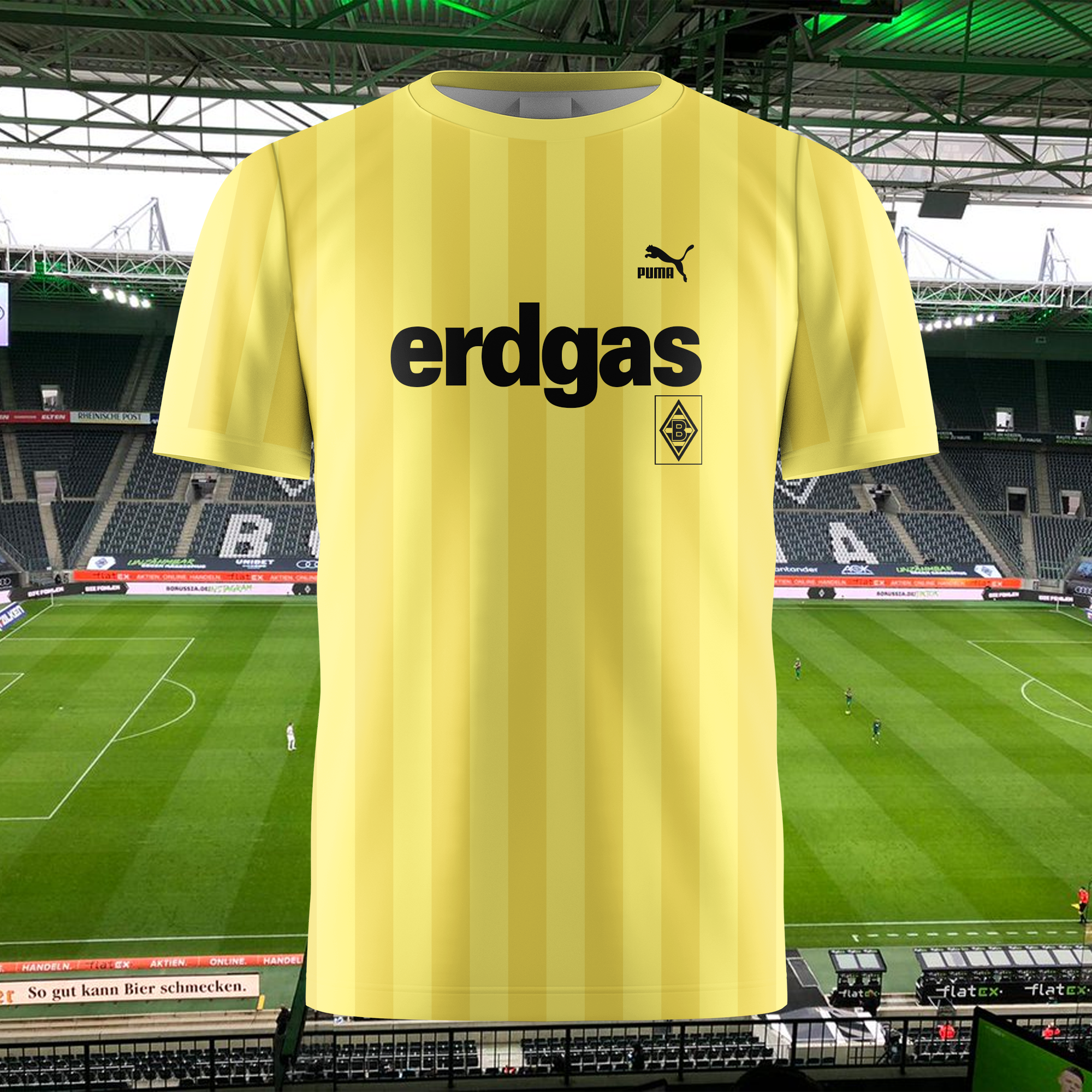 Borussia Mönchengladbach 1987-88 Special Kit Retro Shirt PT74127