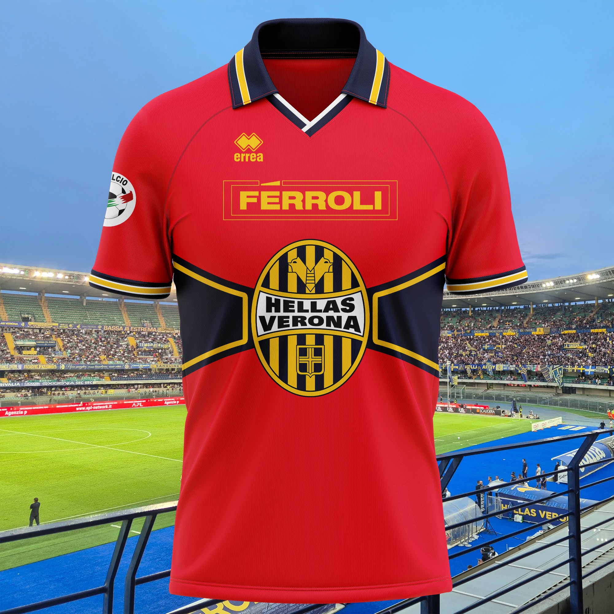 Hellas Verona 1996-97 Fifth Kit Retro Shirt PT74108