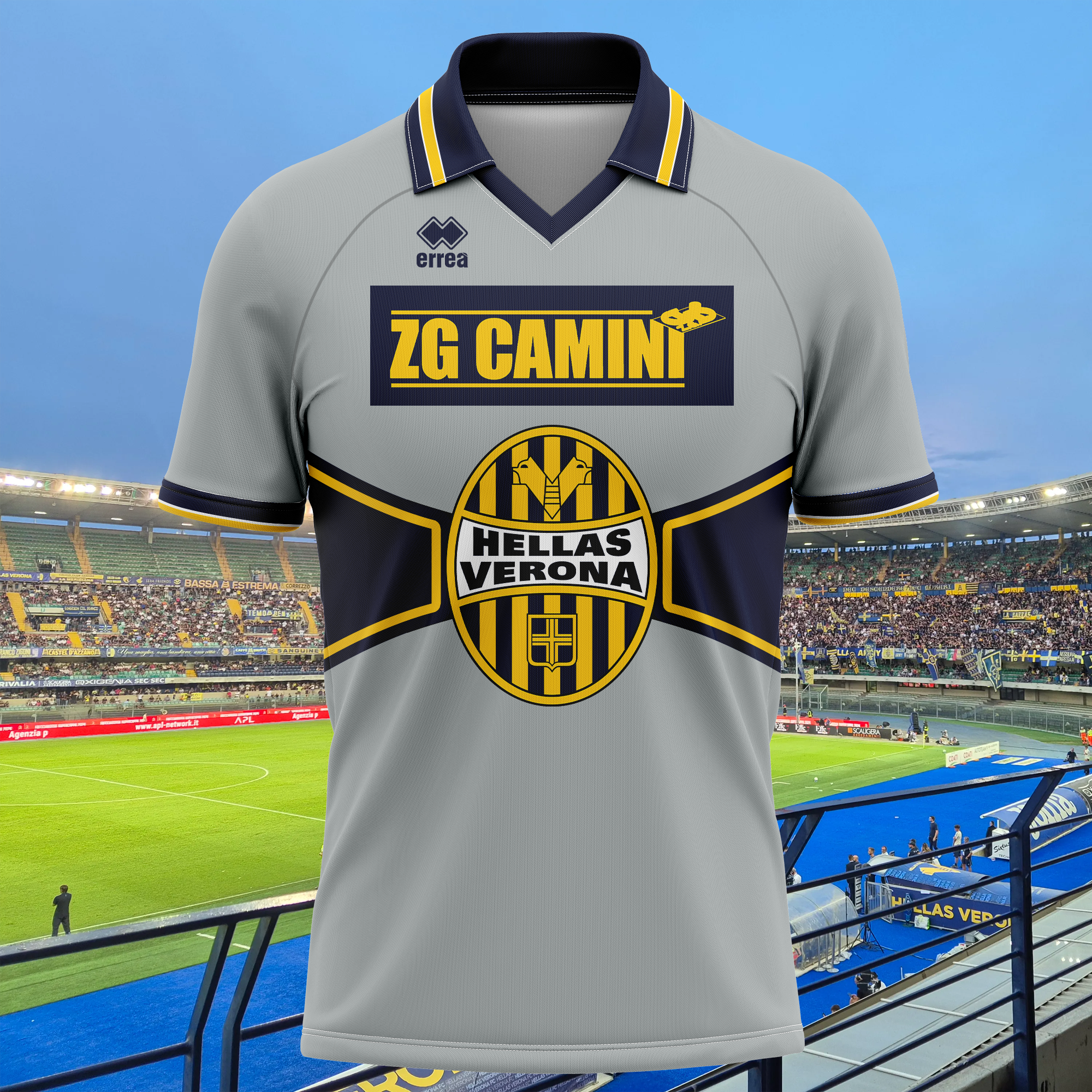 Hellas Verona 1996-97 Fourth Kit Retro Shirt PT74109