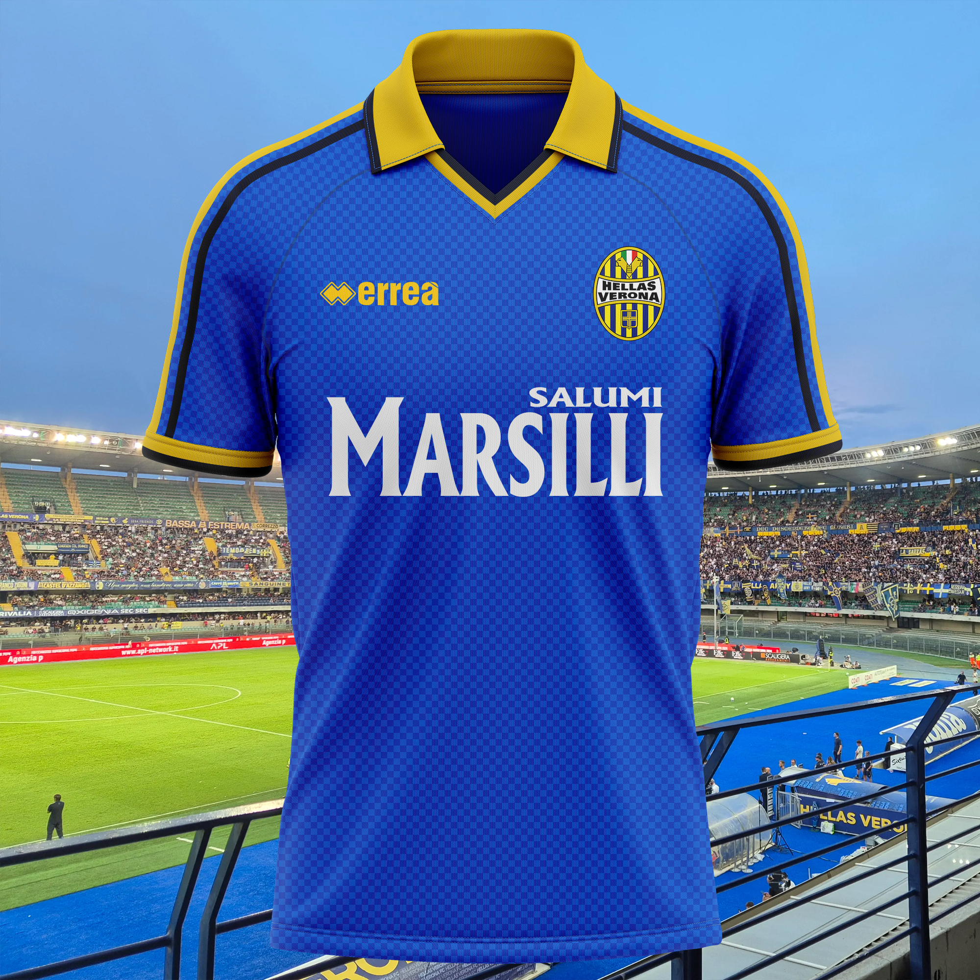 Hellas Verona 1999-00 Home Kit Retro Shirt PT74110