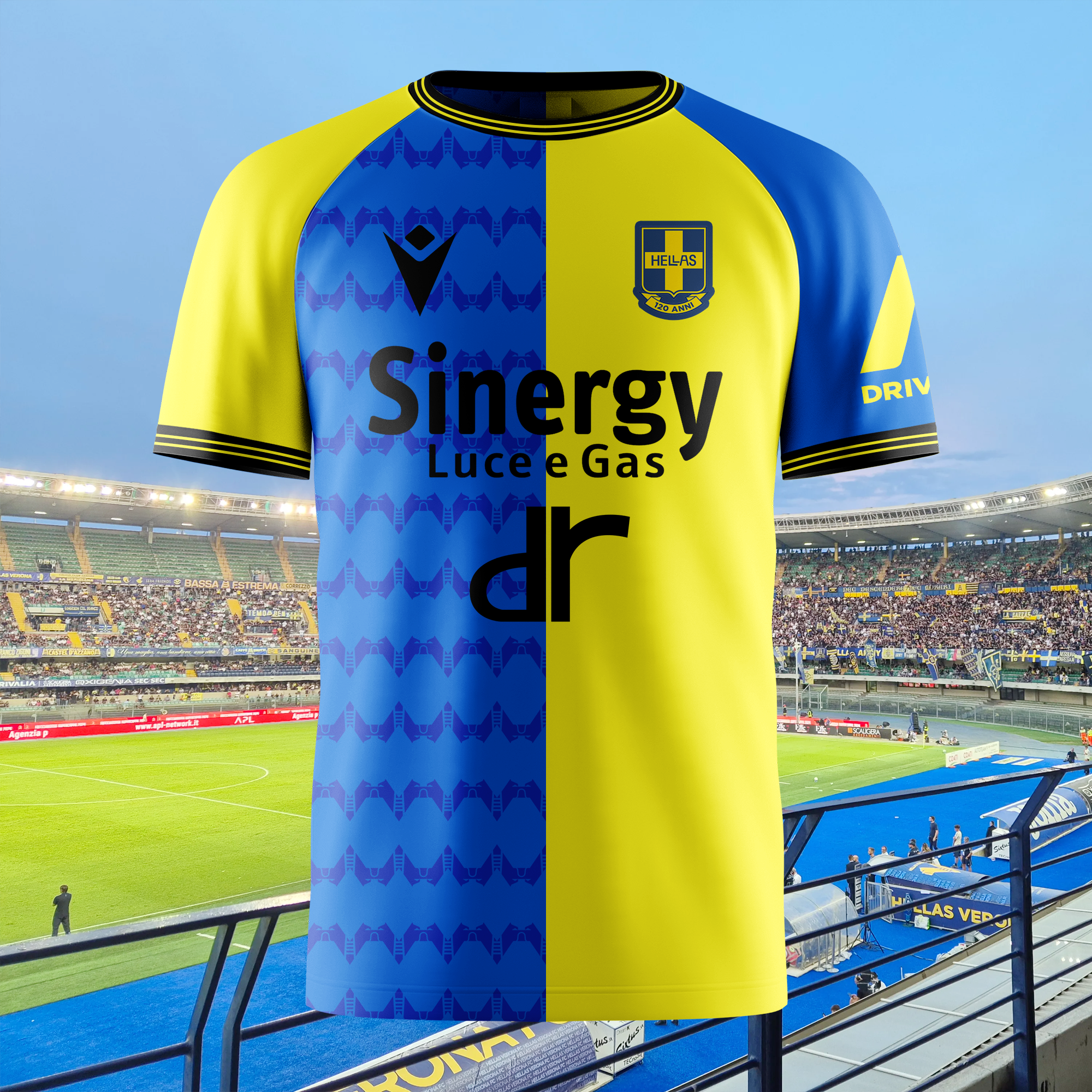 Hellas Verona 2022-23 Anniversary Kit Retro Shirt PT74118