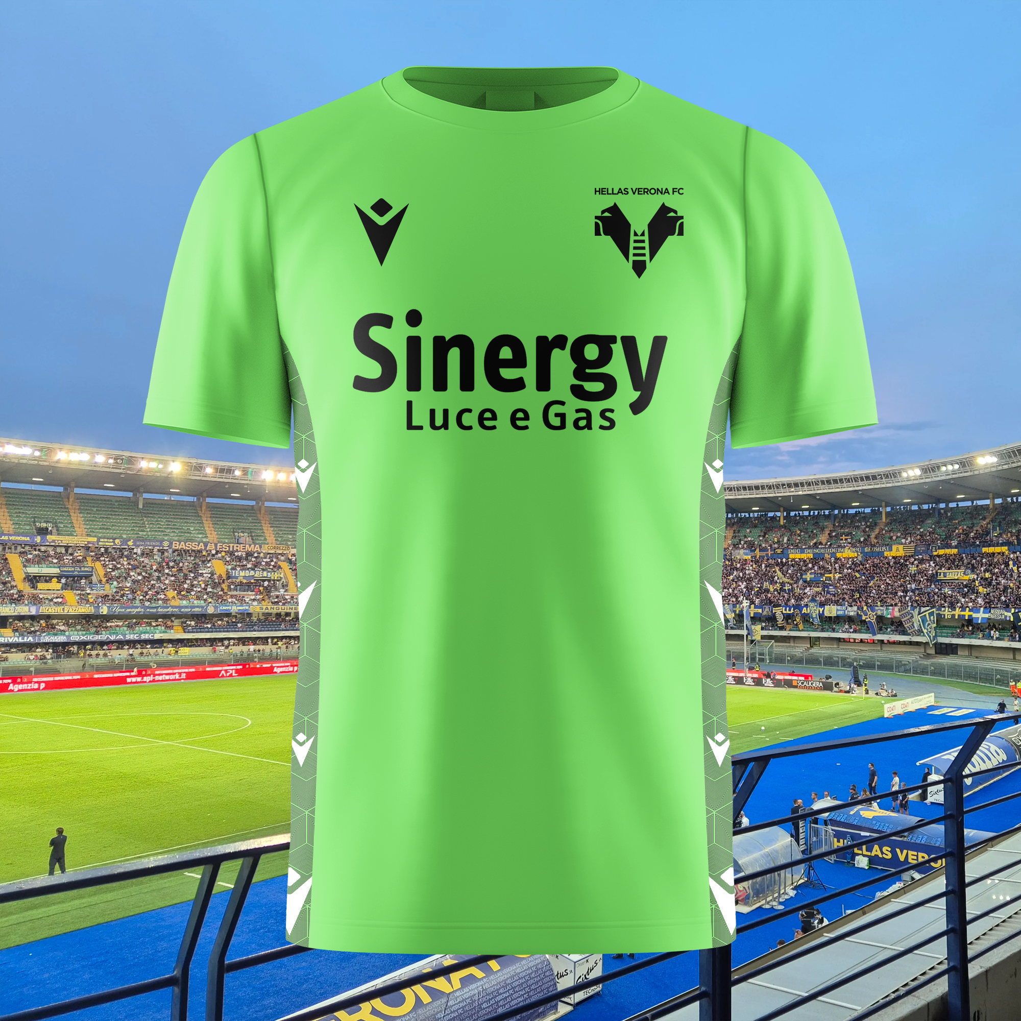 Hellas Verona 2022-23 GK 1 Kit Retro Shirt PT74120