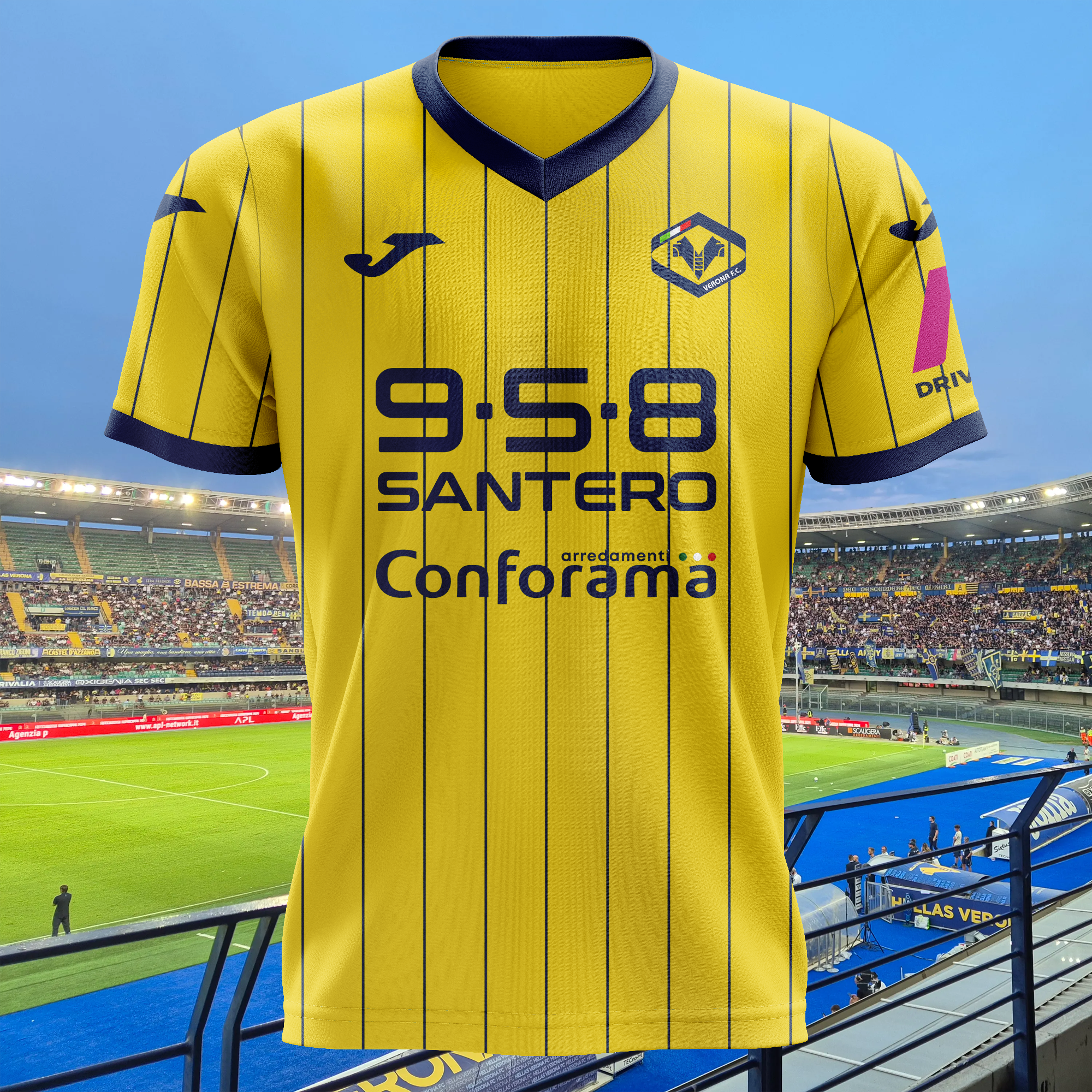 Hellas Verona 2024-25 Fourth Kit Retro Shirt PT74123