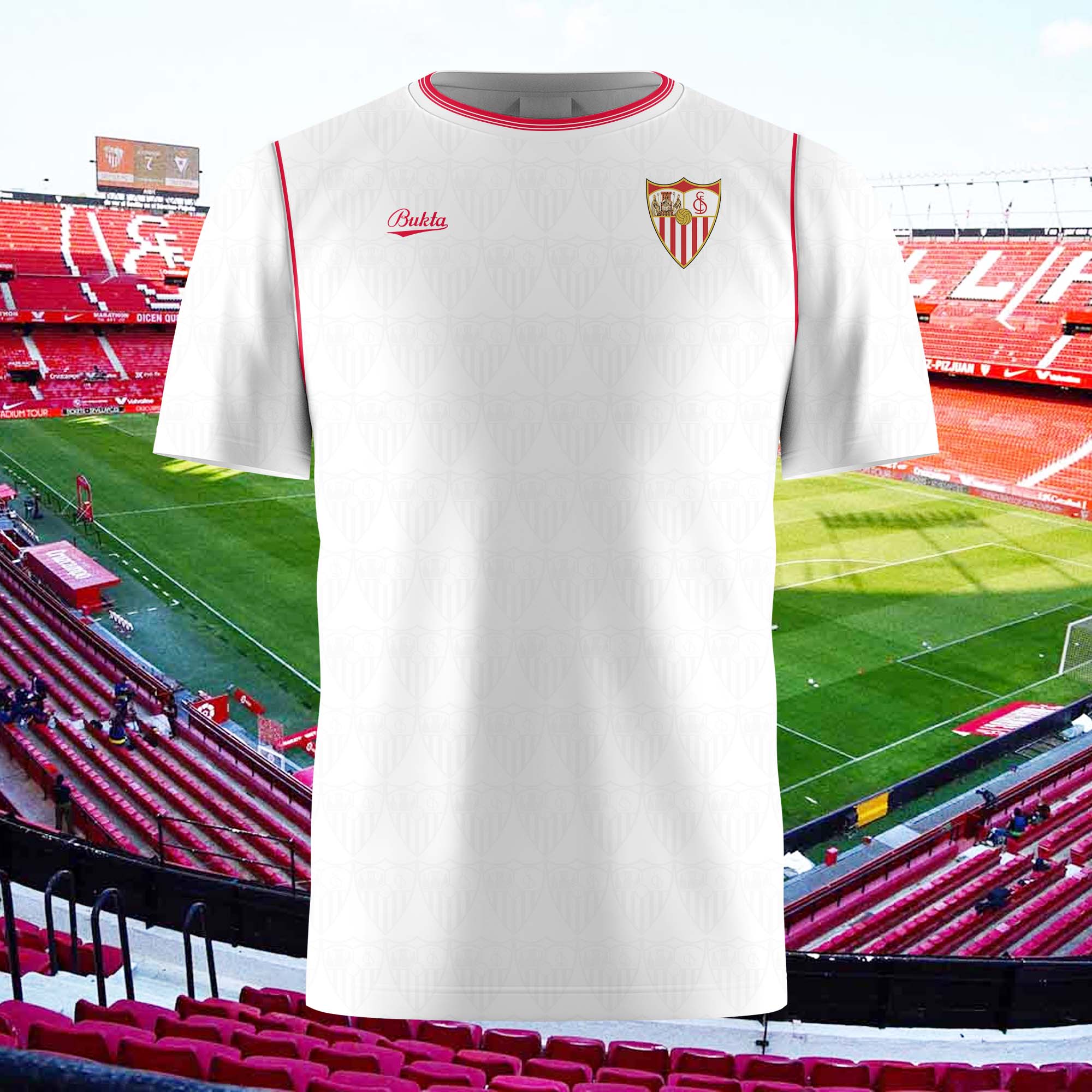 Sevilla FC 1991-92 Home Kit Retro Shirt PT74103