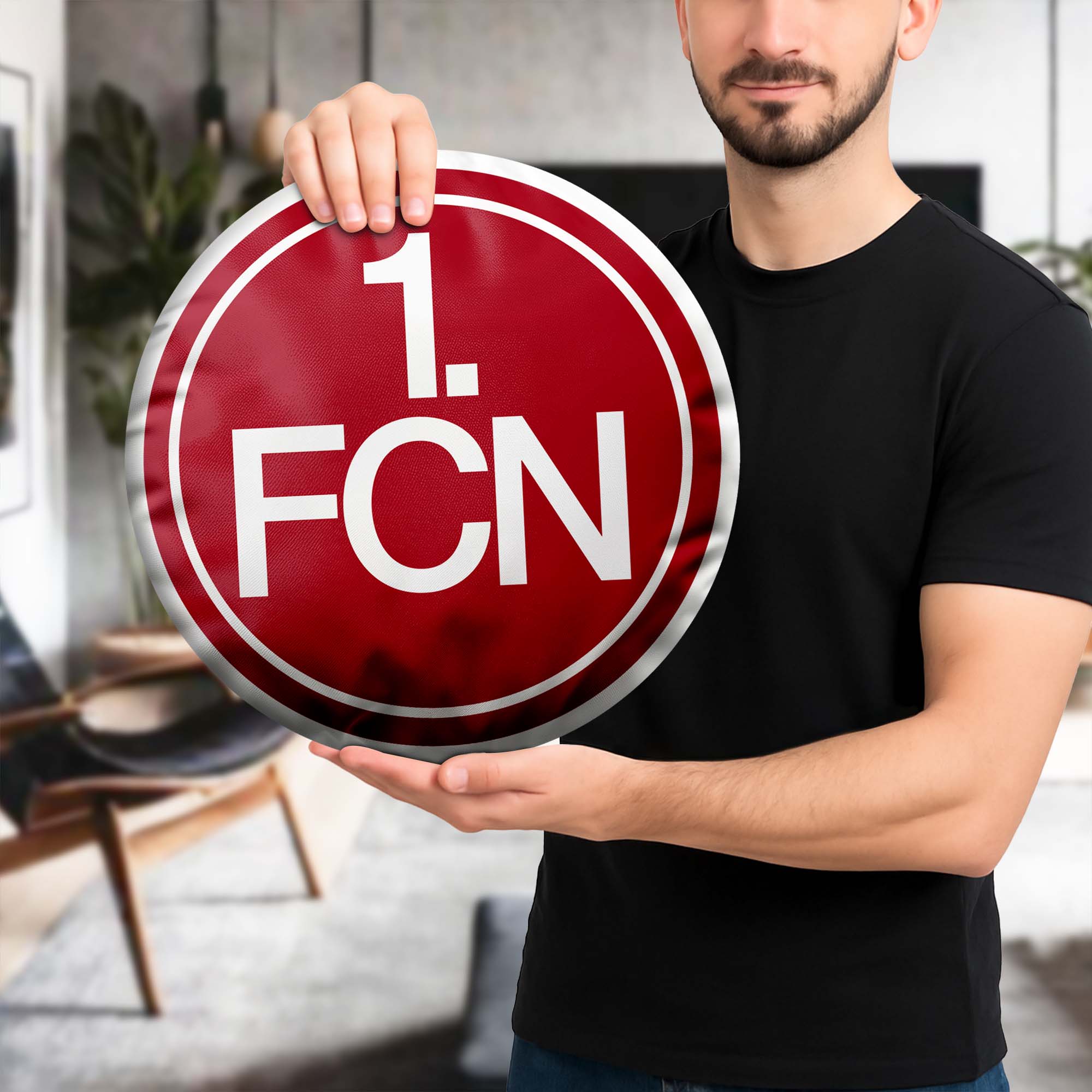 1. FC Nürnberg Shaped Pillow (1 Side Print) PT74164