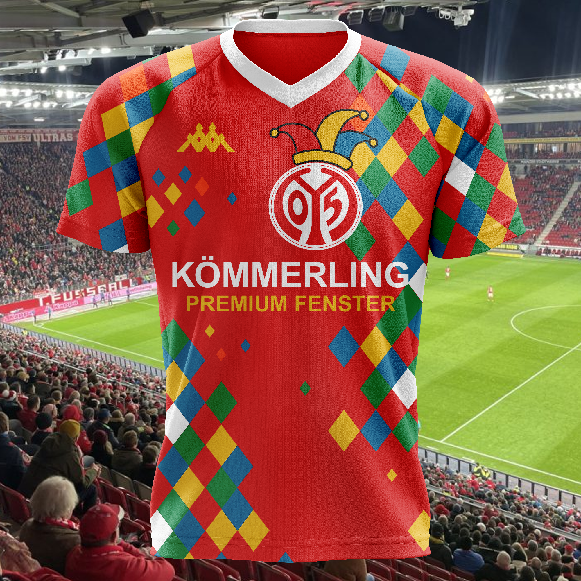 1. FSV Mainz 05 2025-26 Retro Shirt PT74134