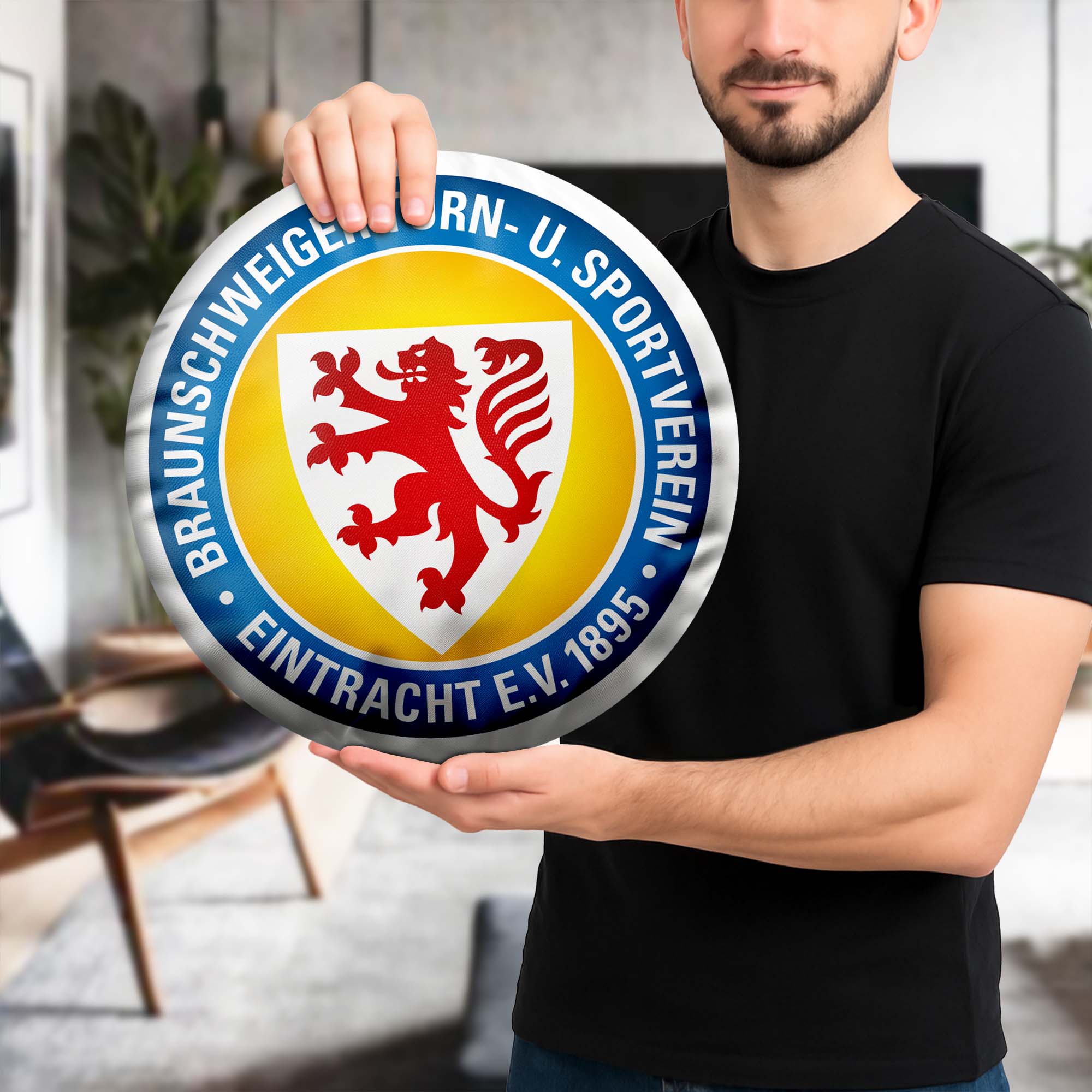 Eintracht Braunschweig Shaped Pillow (1 Side Print) PT74167