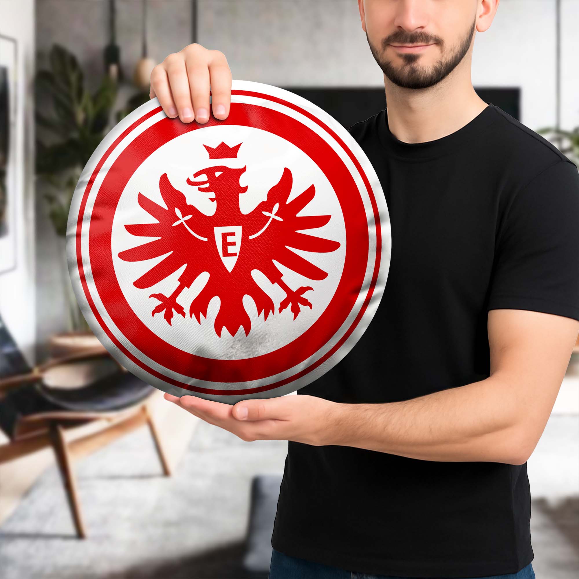 Eintracht Frankfurt Shaped Pillow (1 Side Print) PT74151
