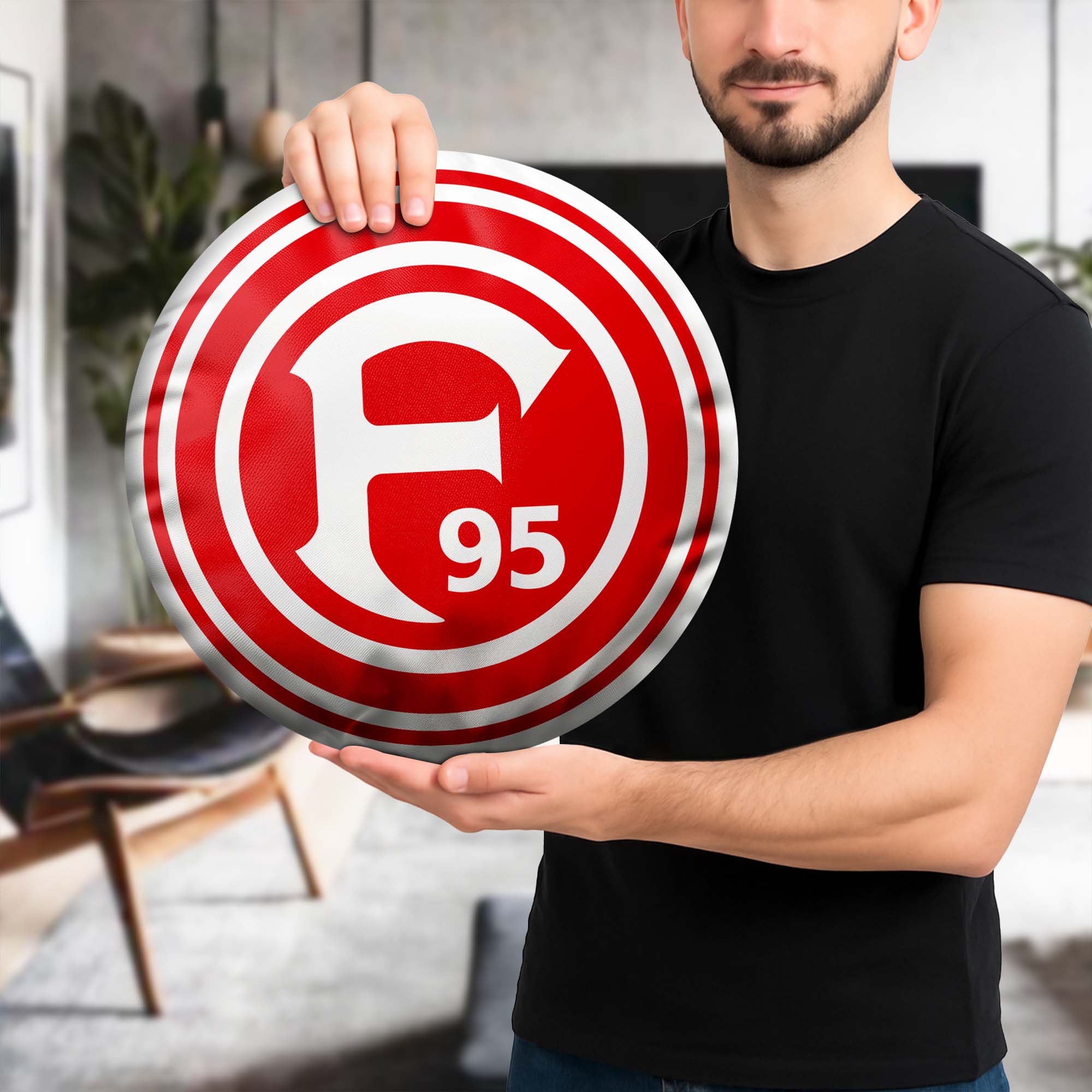 Fortuna Düsseldorf Shaped Pillow (1 Side Print) PT74169