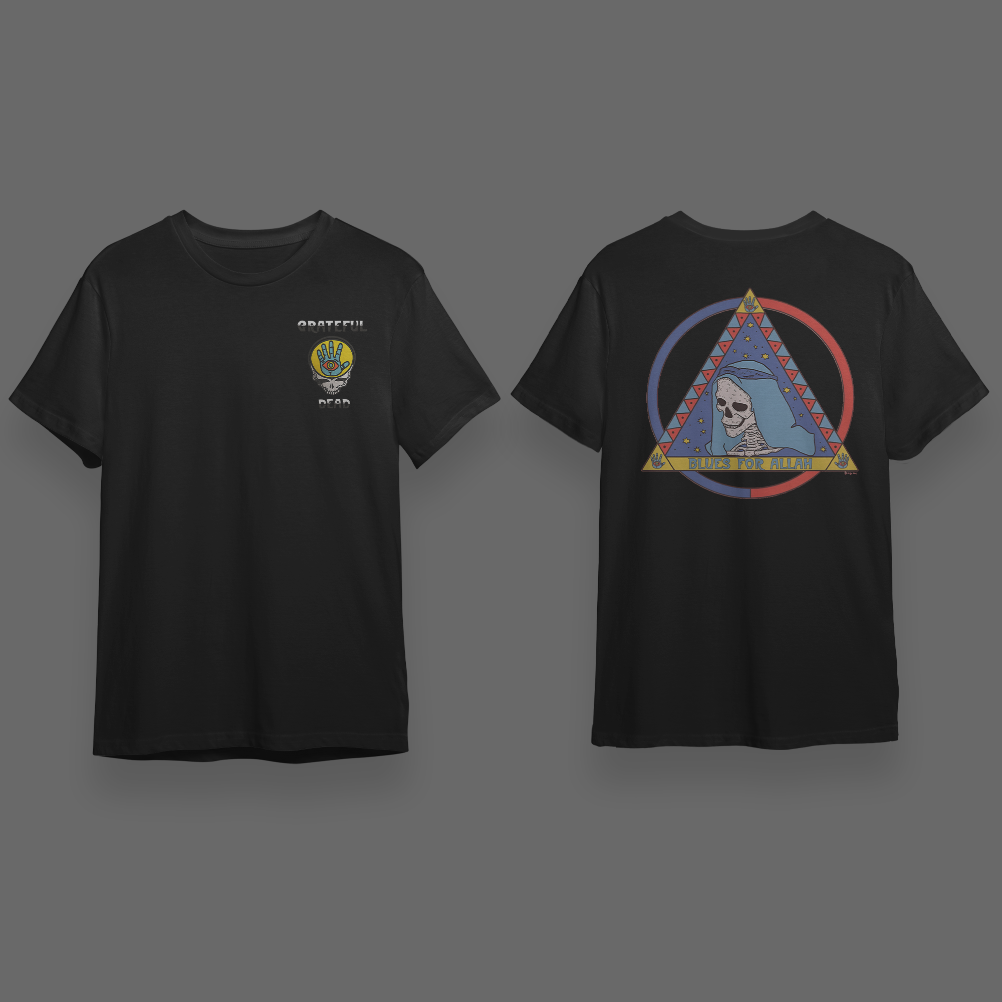Grateful Dead - Blue for allah T-shirt MS10157