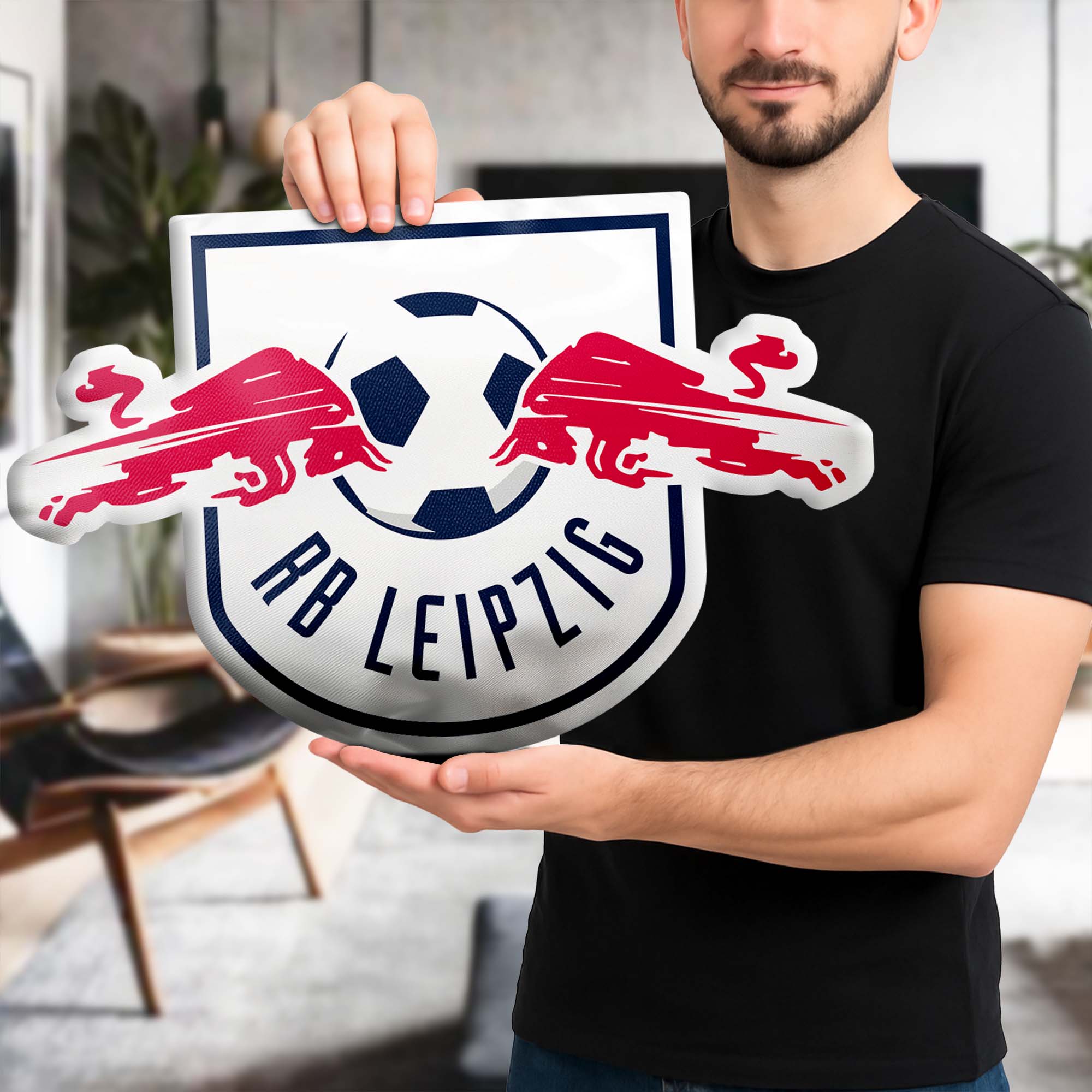 RB Leipzig Shaped Pillow (1 Side Print) PT74156