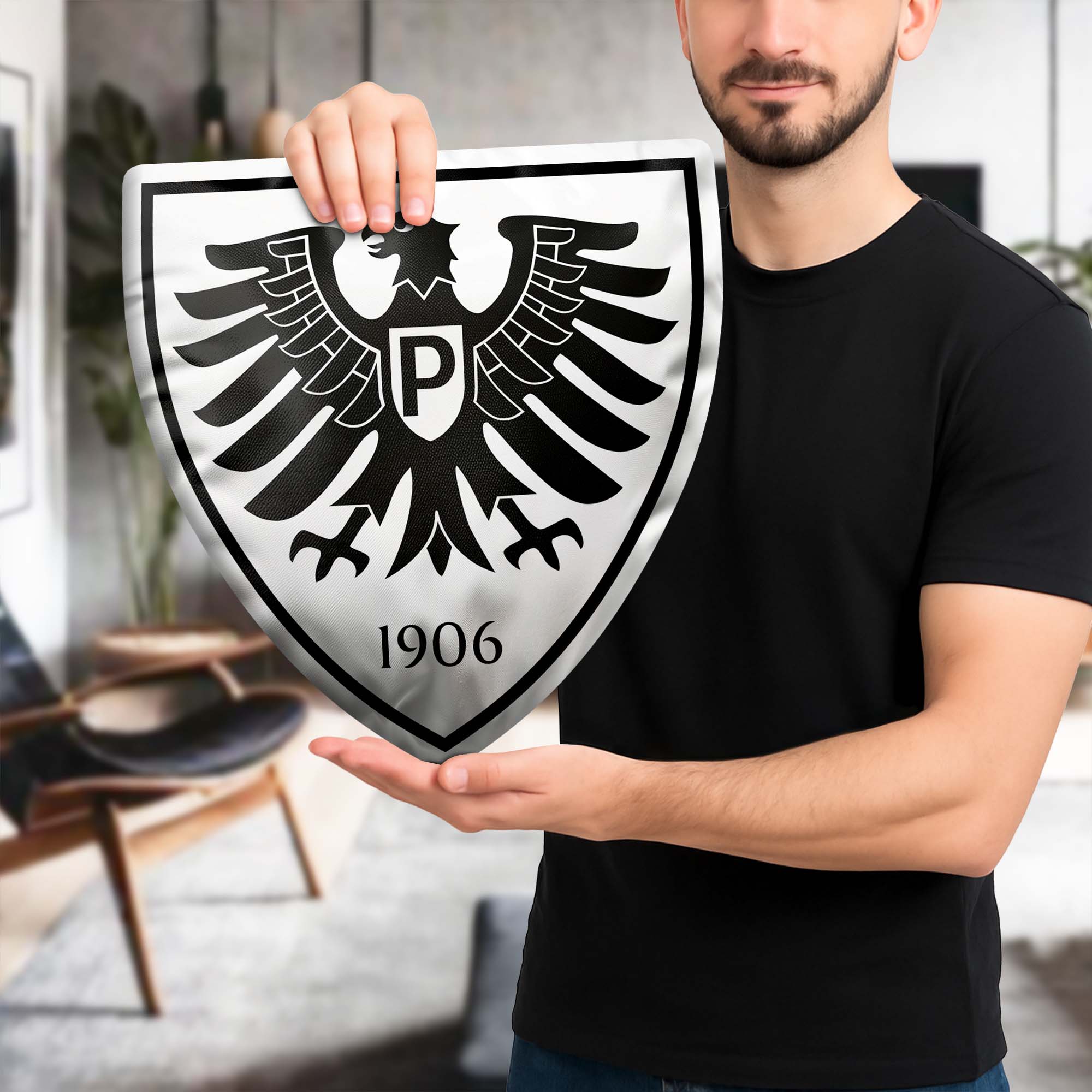 SC Preußen Münster Shaped Pillow (1 Side Print) PT74175