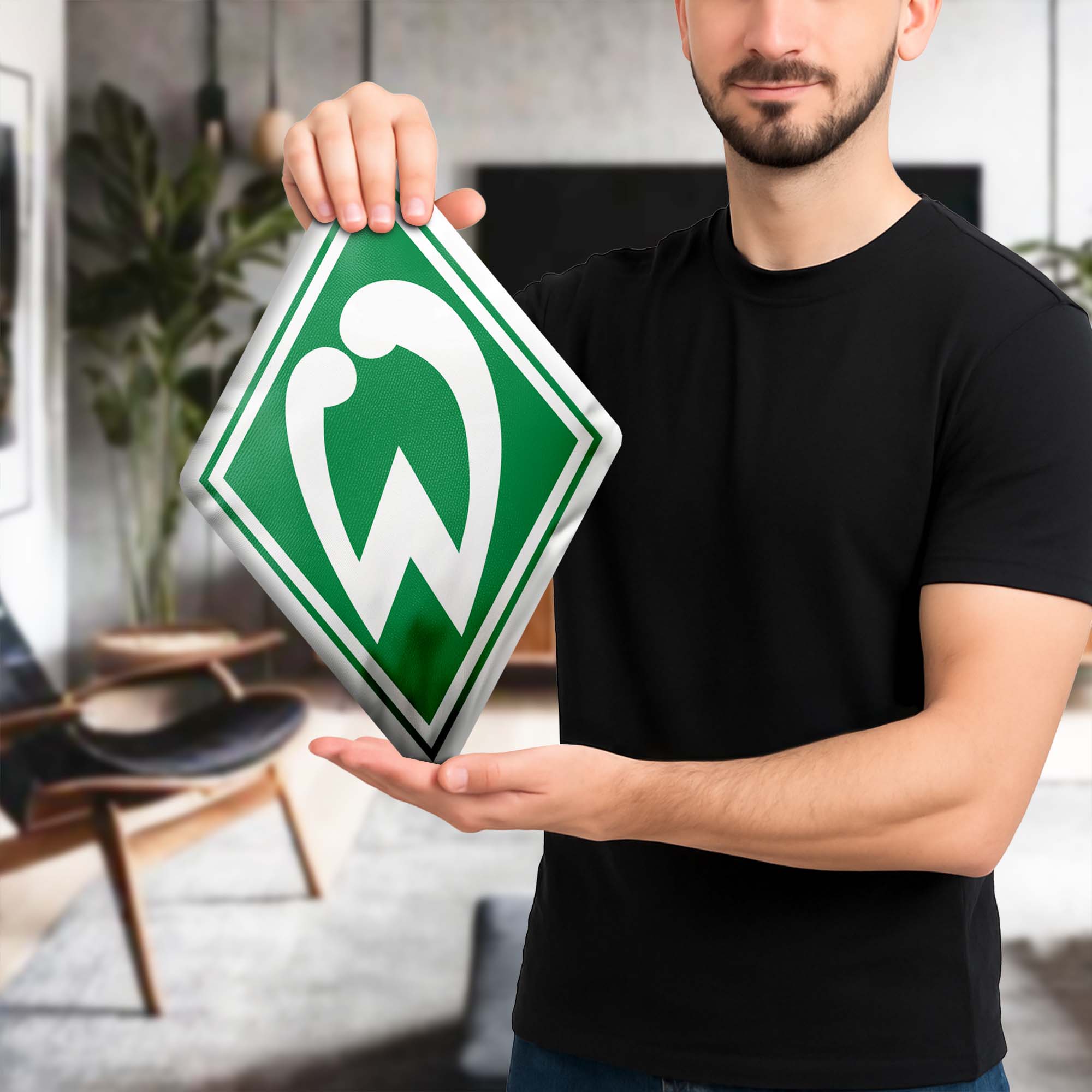 SV Werder Bremen Shaped Pillow (1 Side Print) PT74158