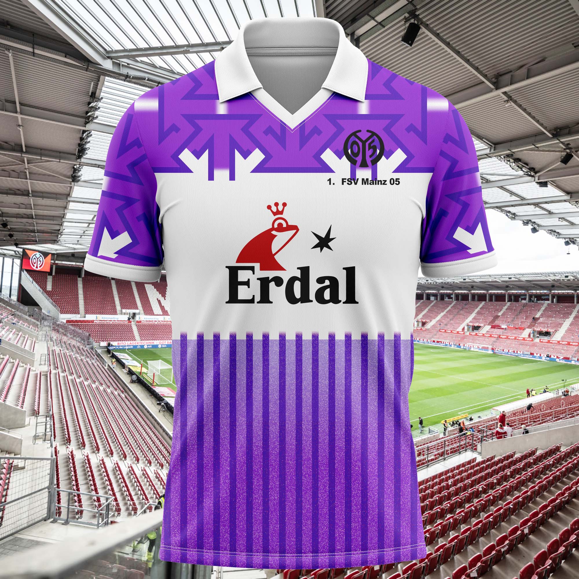 1. FSV Mainz 05 Vintage Retro Shirt PT74256