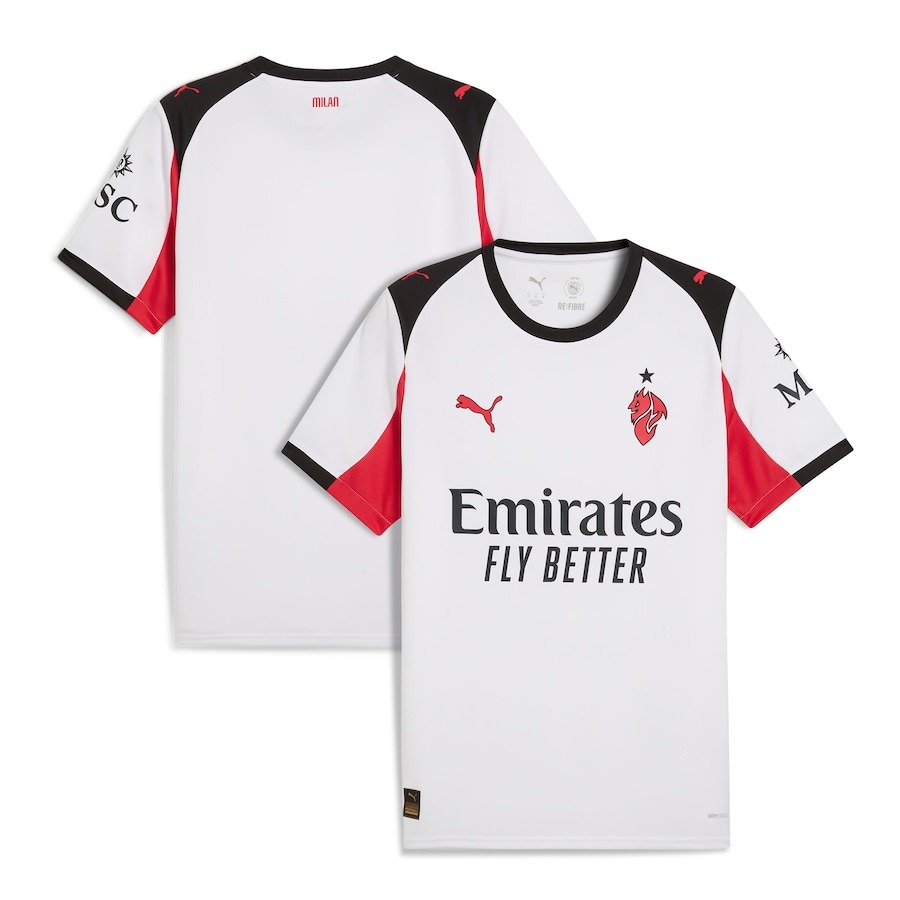 AC Milan Puma 2025-26 Home Replica Jersey PT74213 (Copy)