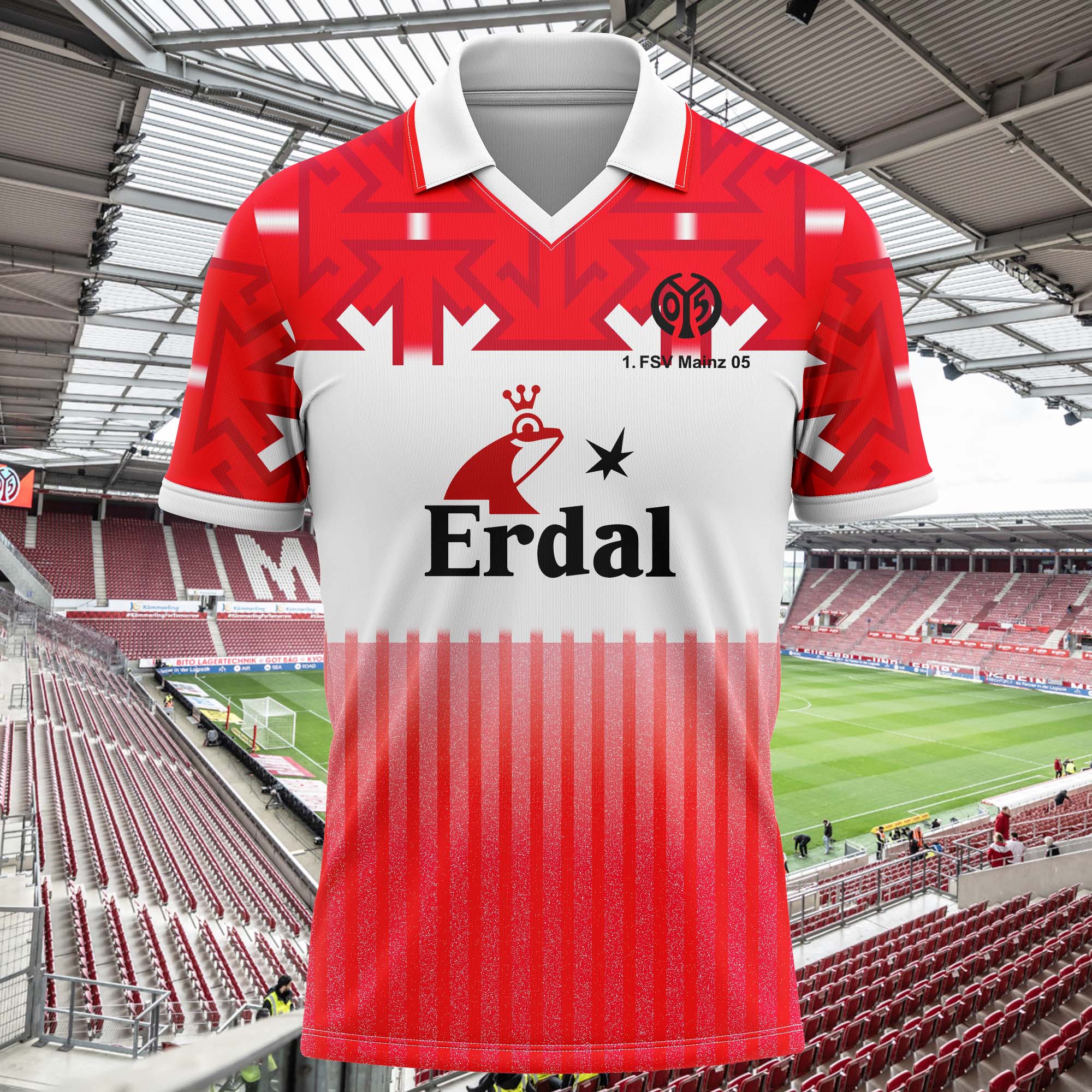 1. FSV Mainz 05 Vintage Retro Shirt PT74257