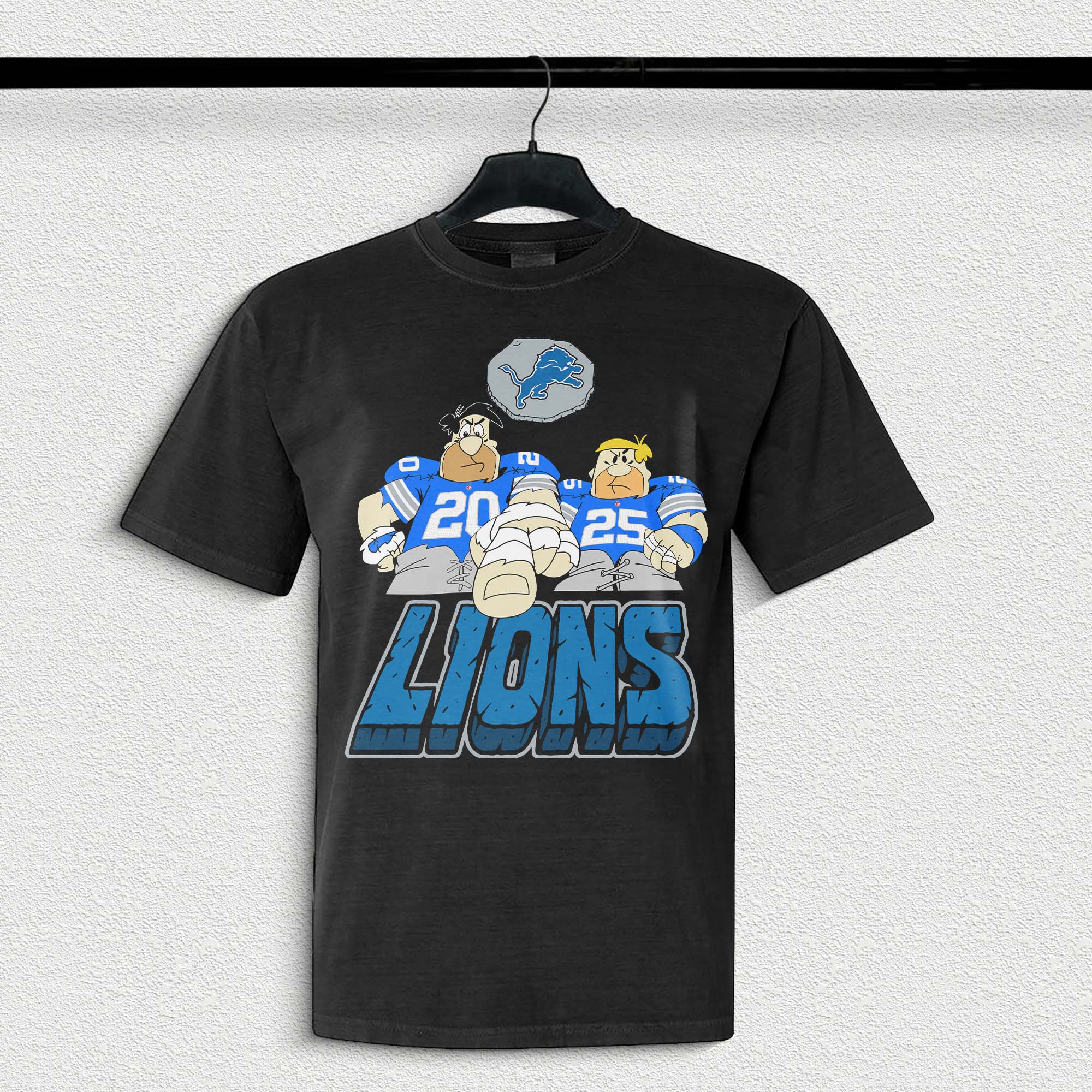Detroit Lions T-shirt RARE NFL PT74281
