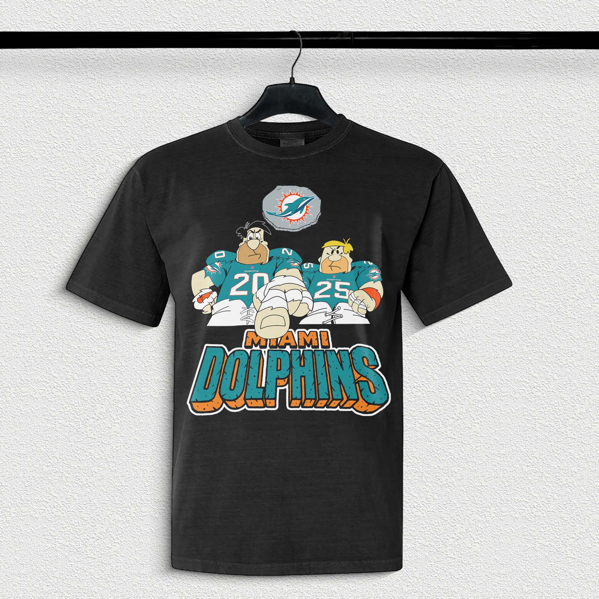 Miami Dolphins T-shirt RARE NFL PT74290