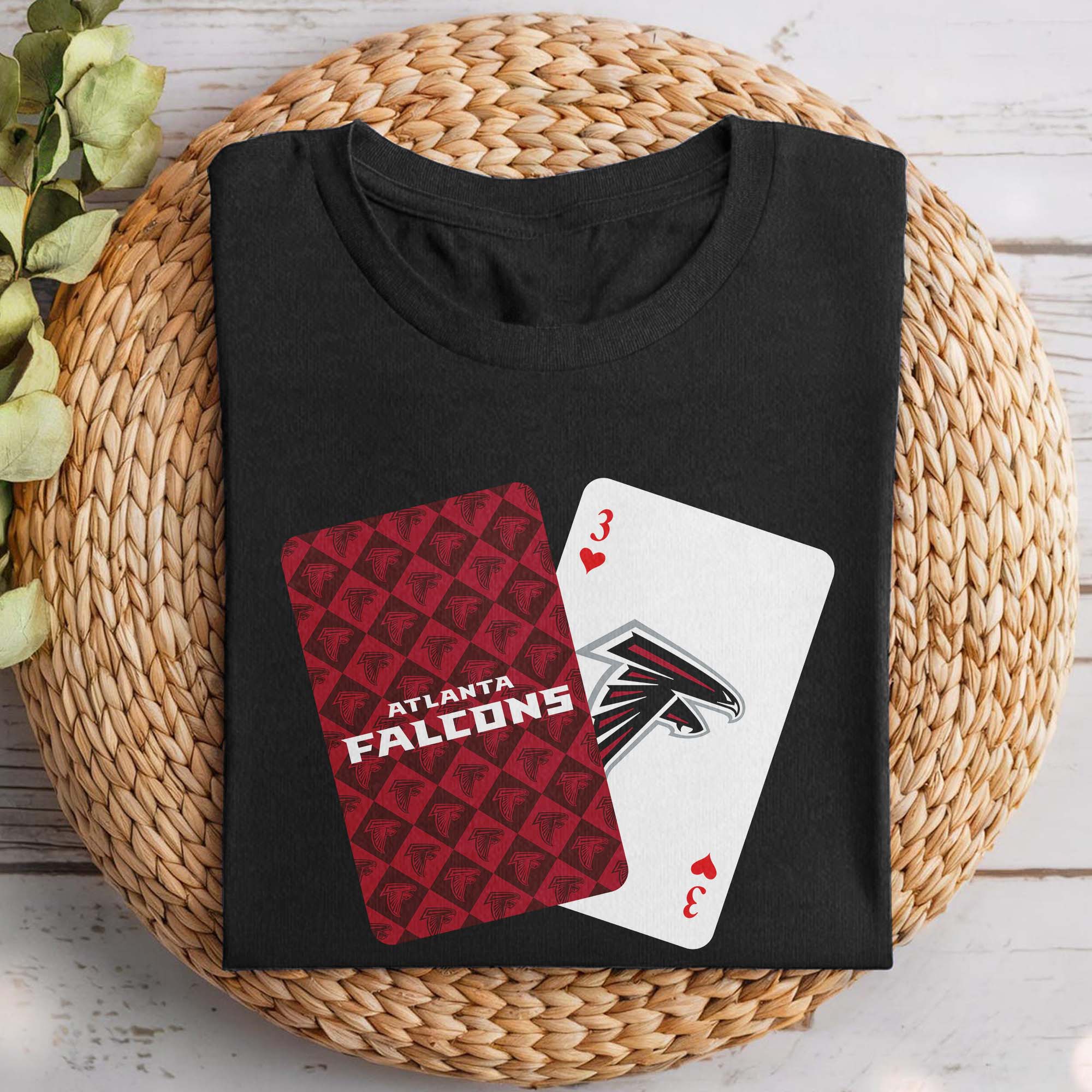 Atlanta Falcons T-shirt NFL Playing card PT74304
