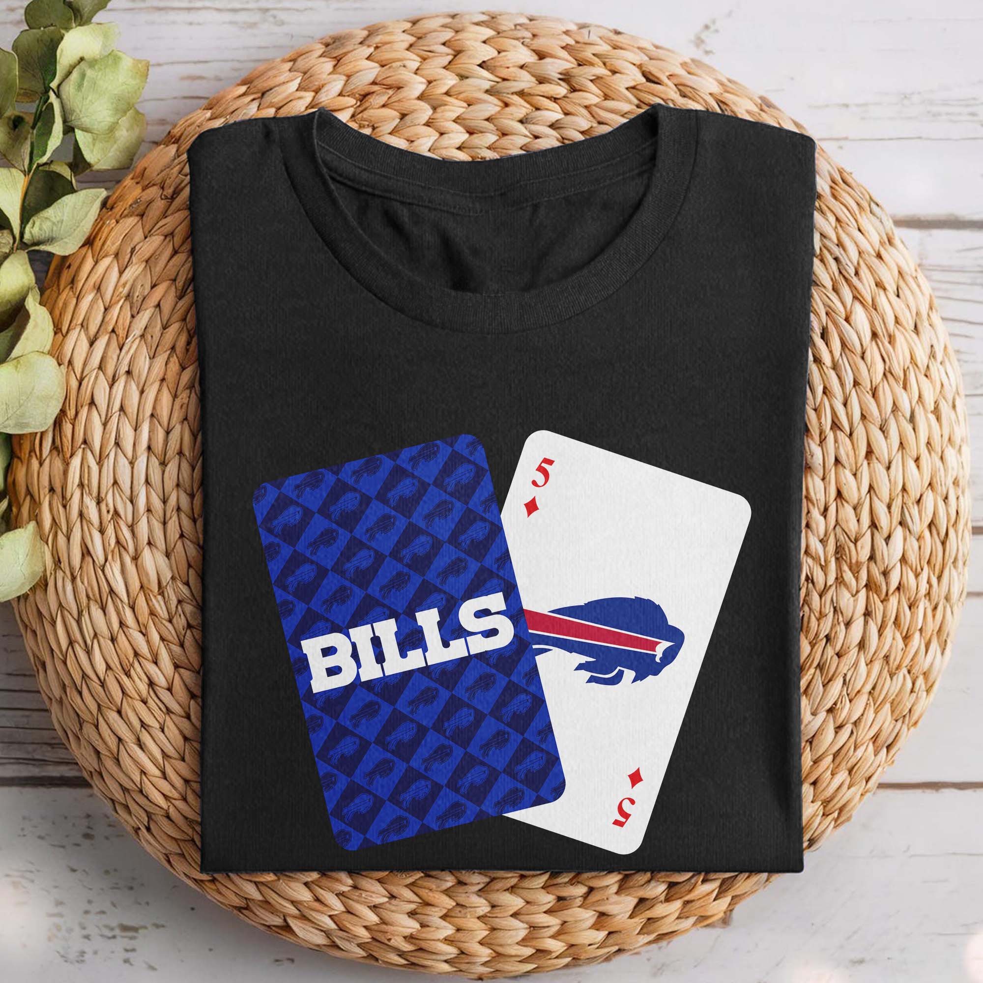 Buffalo Bills T-shirt NFL Playing card PT74306