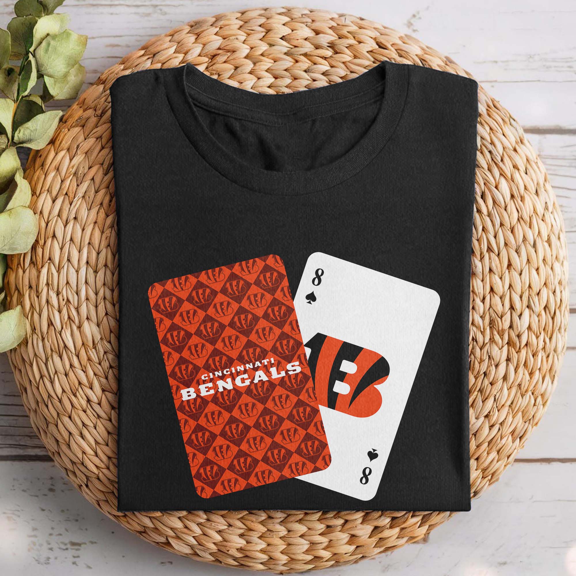 Cincinnati Bengals T-shirt NFL Playing card PT74309
