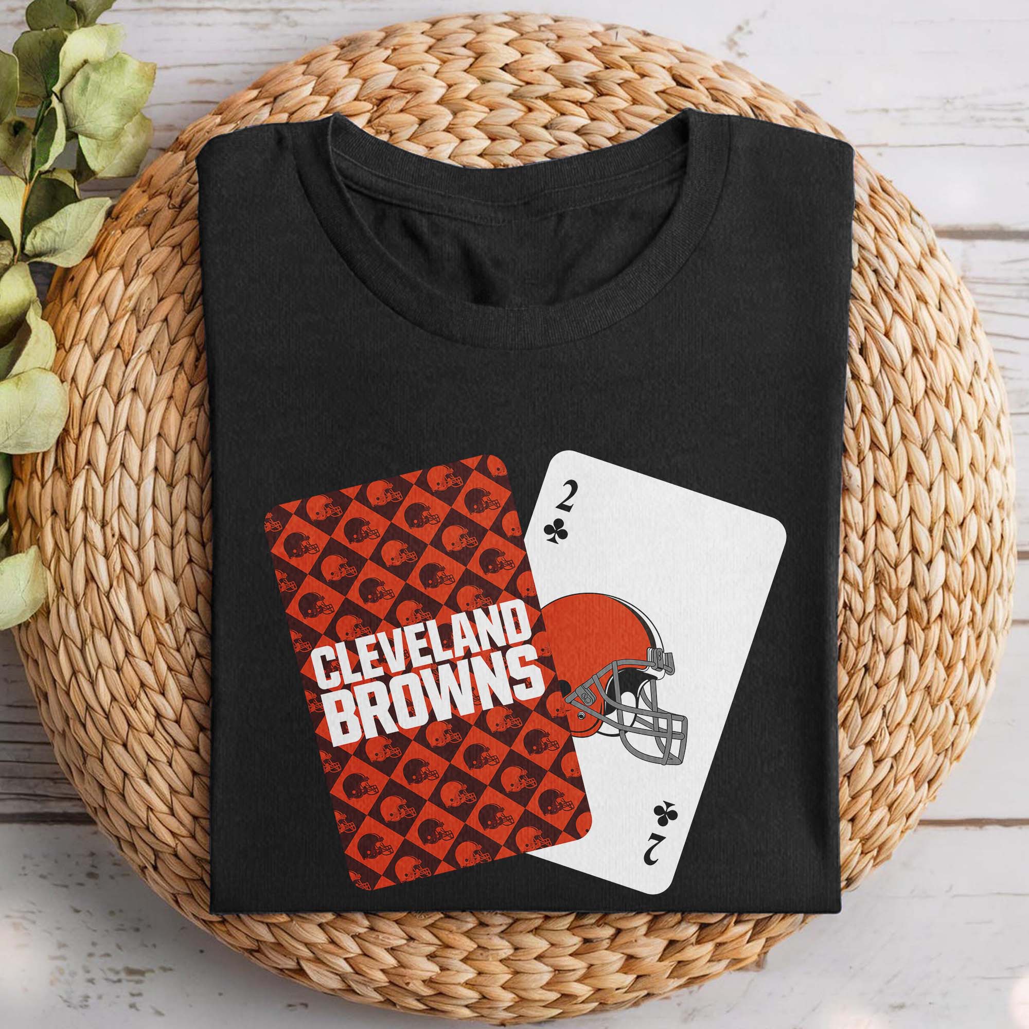 Cleveland Browns T-shirt NFL Playing card PT74310