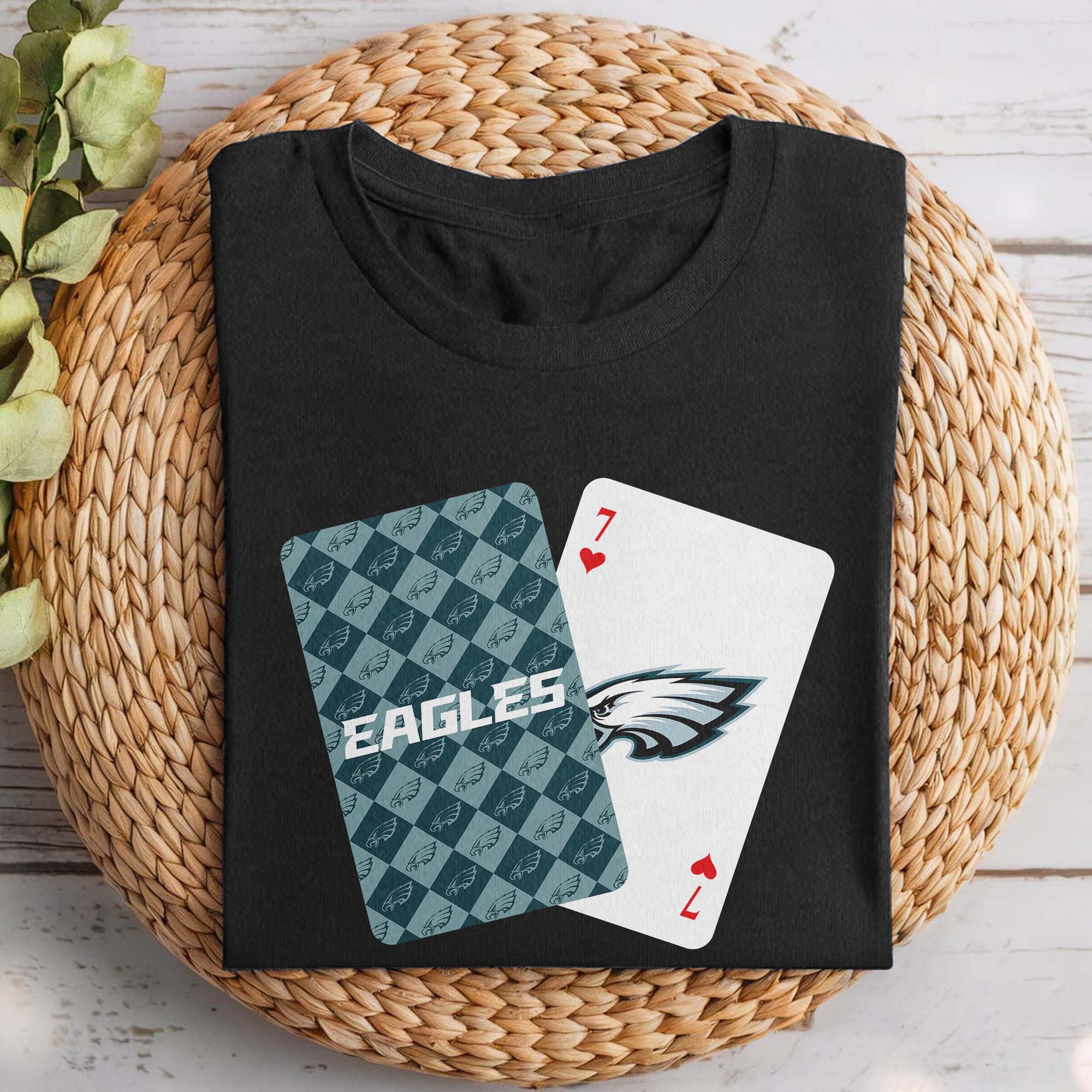 Philadelphia Eagles T-shirt NFL Playing card PT74328