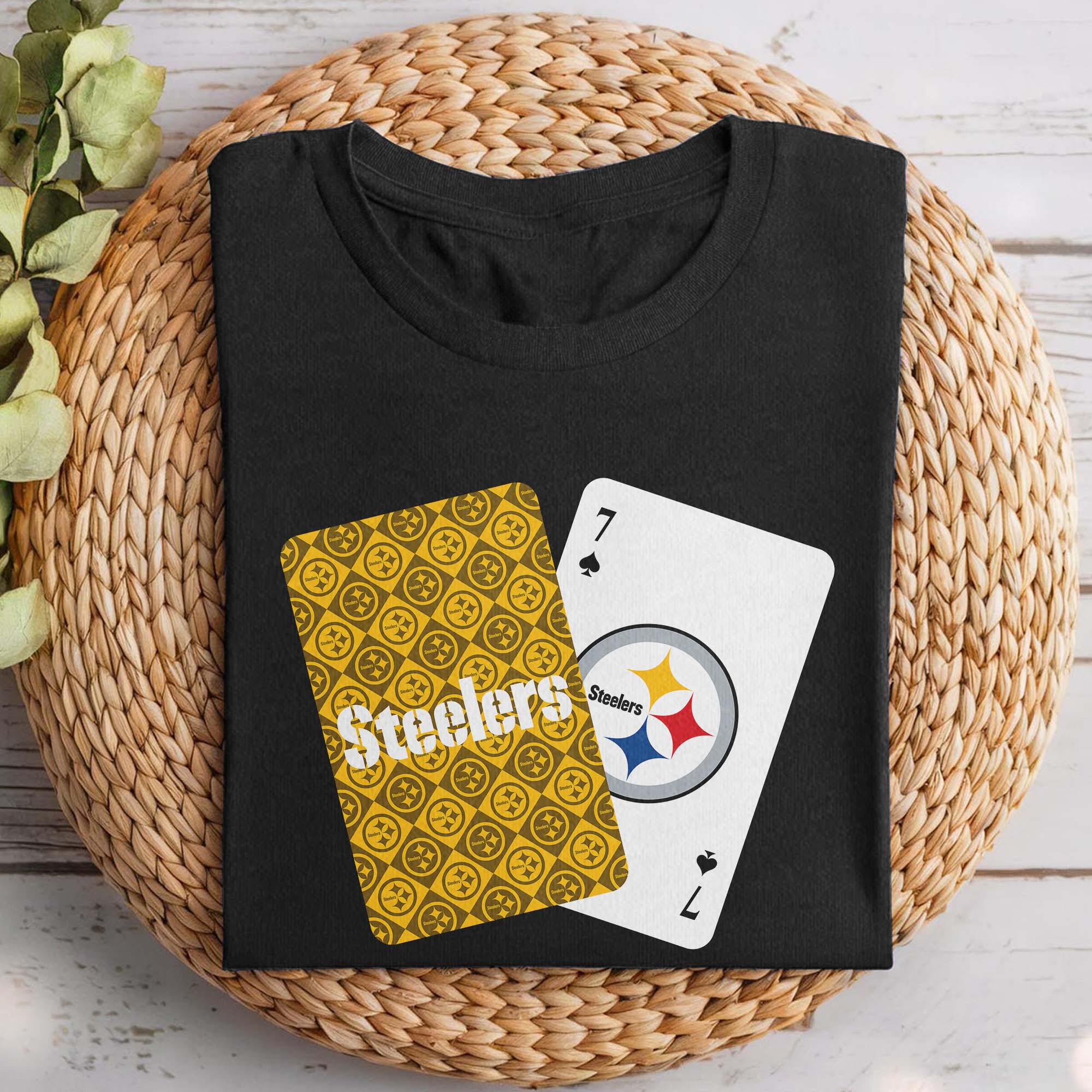 Pittsburgh Steelers T-shirt NFL Playing card PT74329