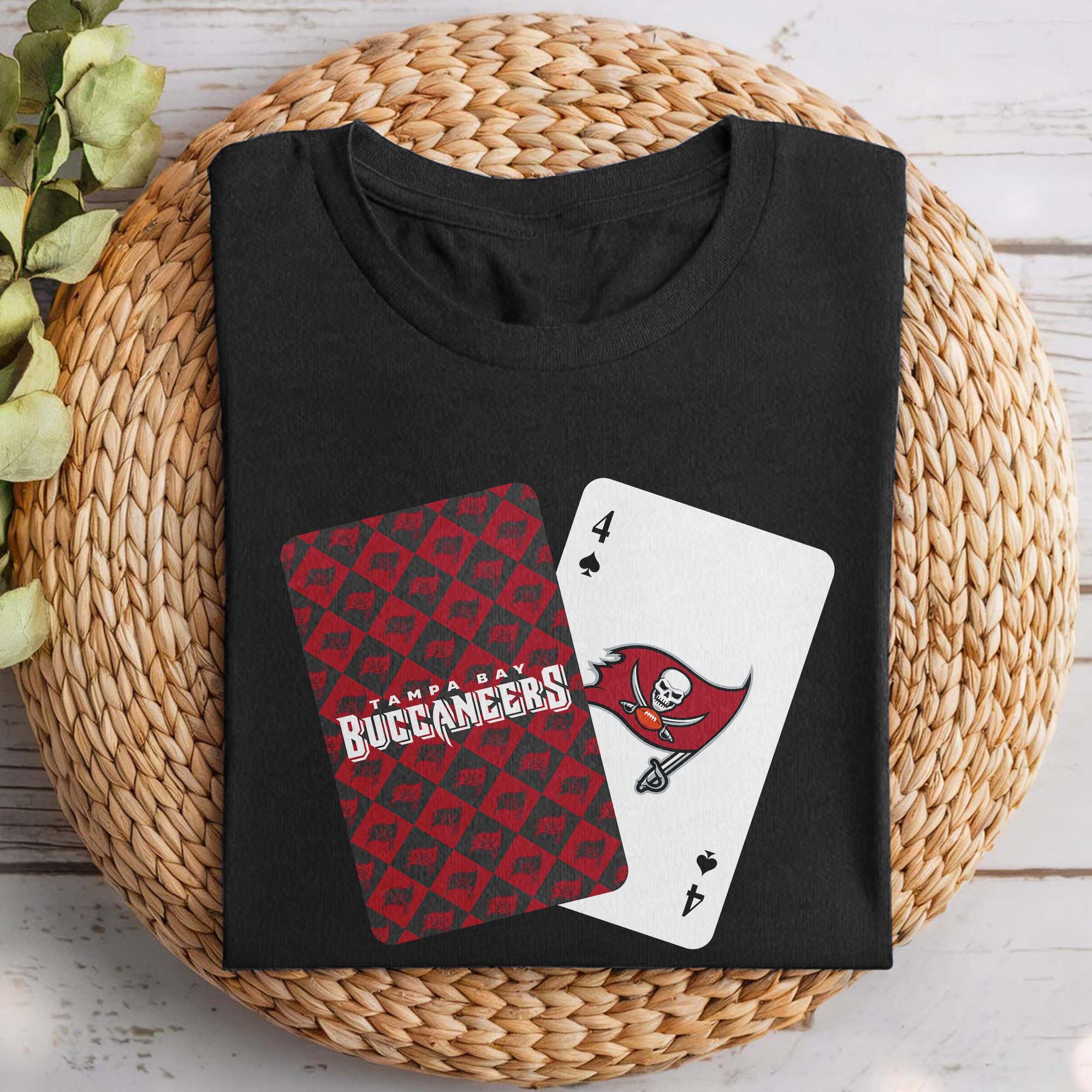 Tampa Bay Buccaneers T-shirt NFL Playing card PT74332