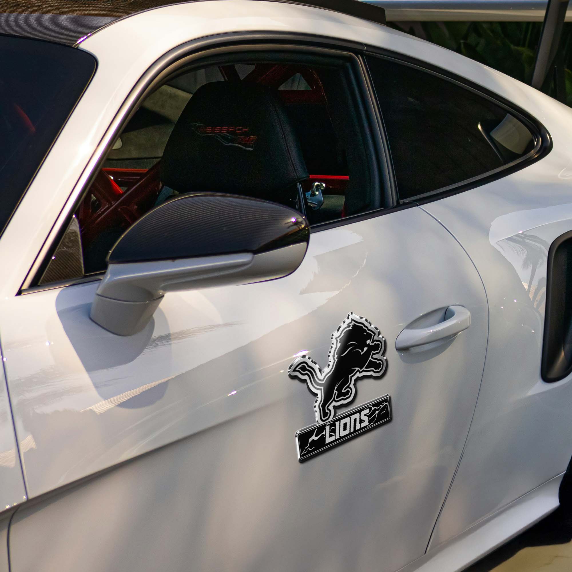 Detroit Lions NFL Laser Engraved Car PT74345