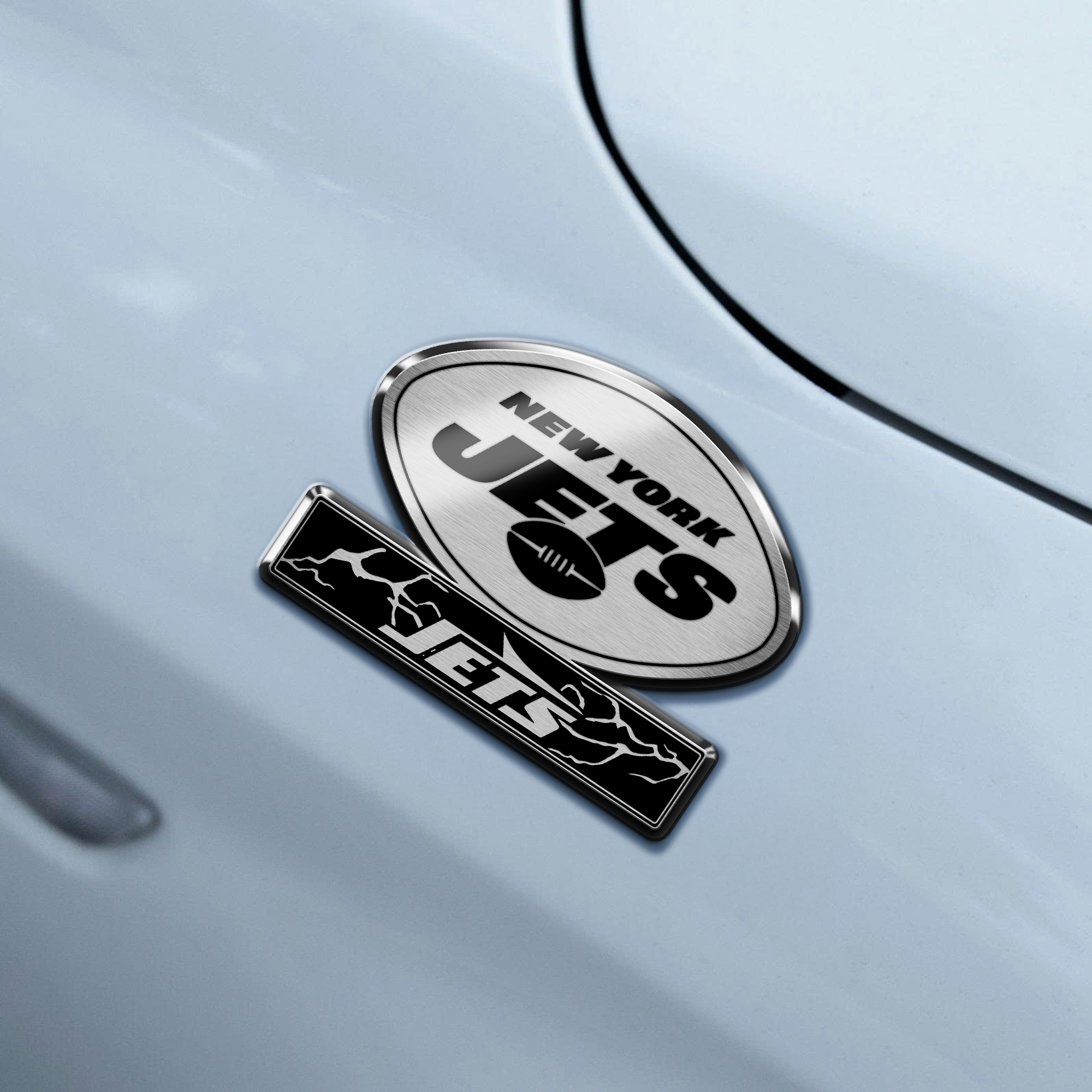 New York Jets NFL Laser Engraved Car PT74362