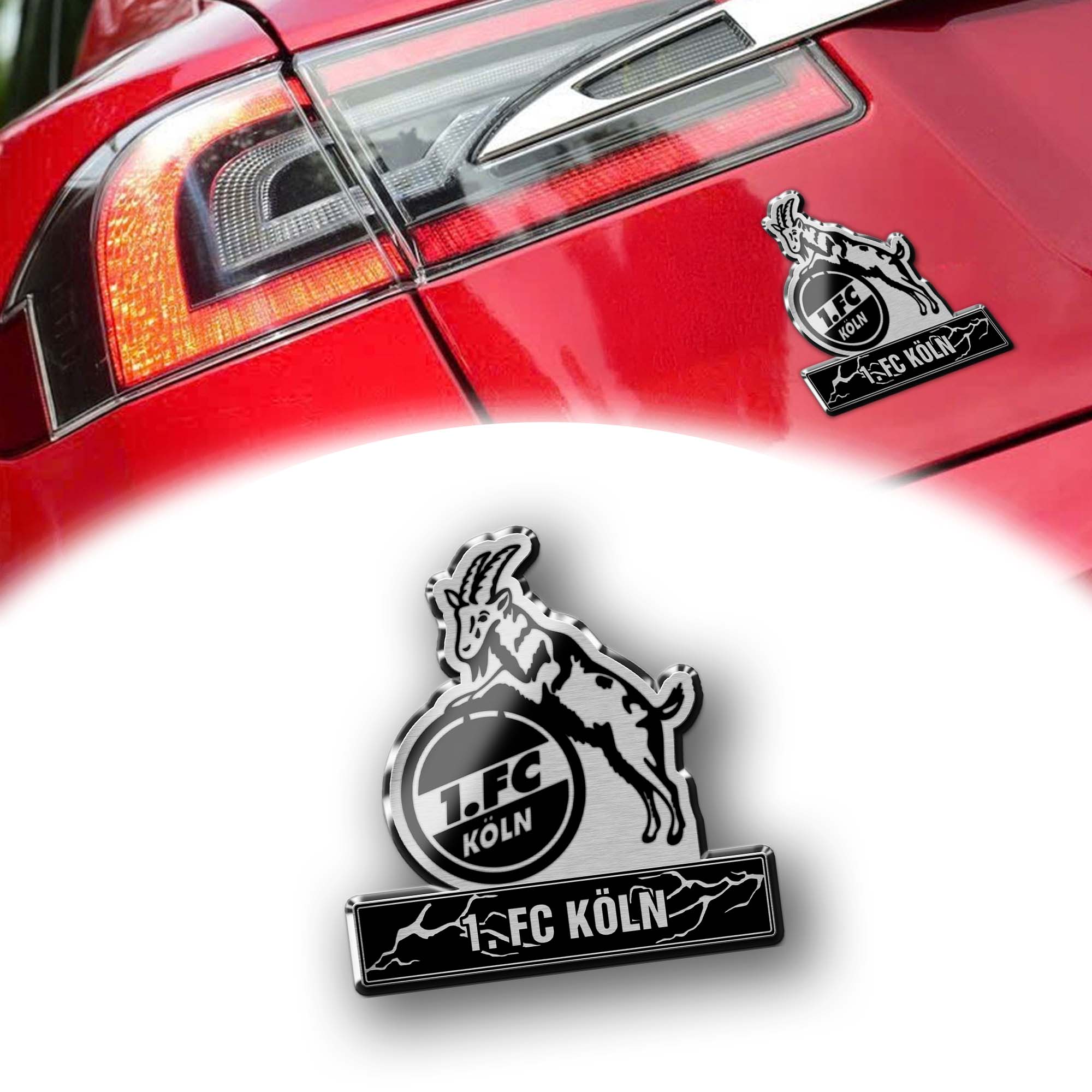1. FC Köln Laser Engraved Car PT74395