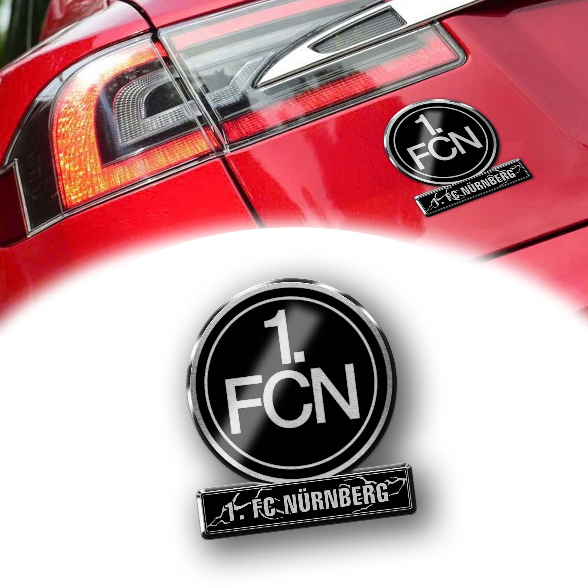 1. FC Nürnberg Laser Engraved Car PT74415
