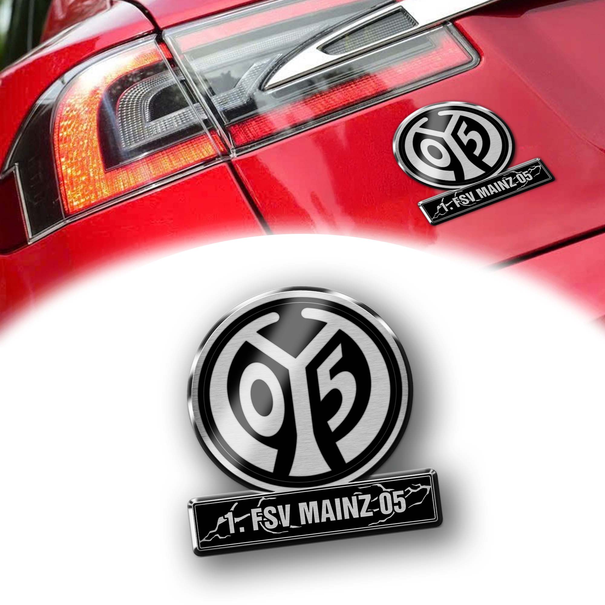 1. FSV Mainz 05 Laser Engraved Car PT74397