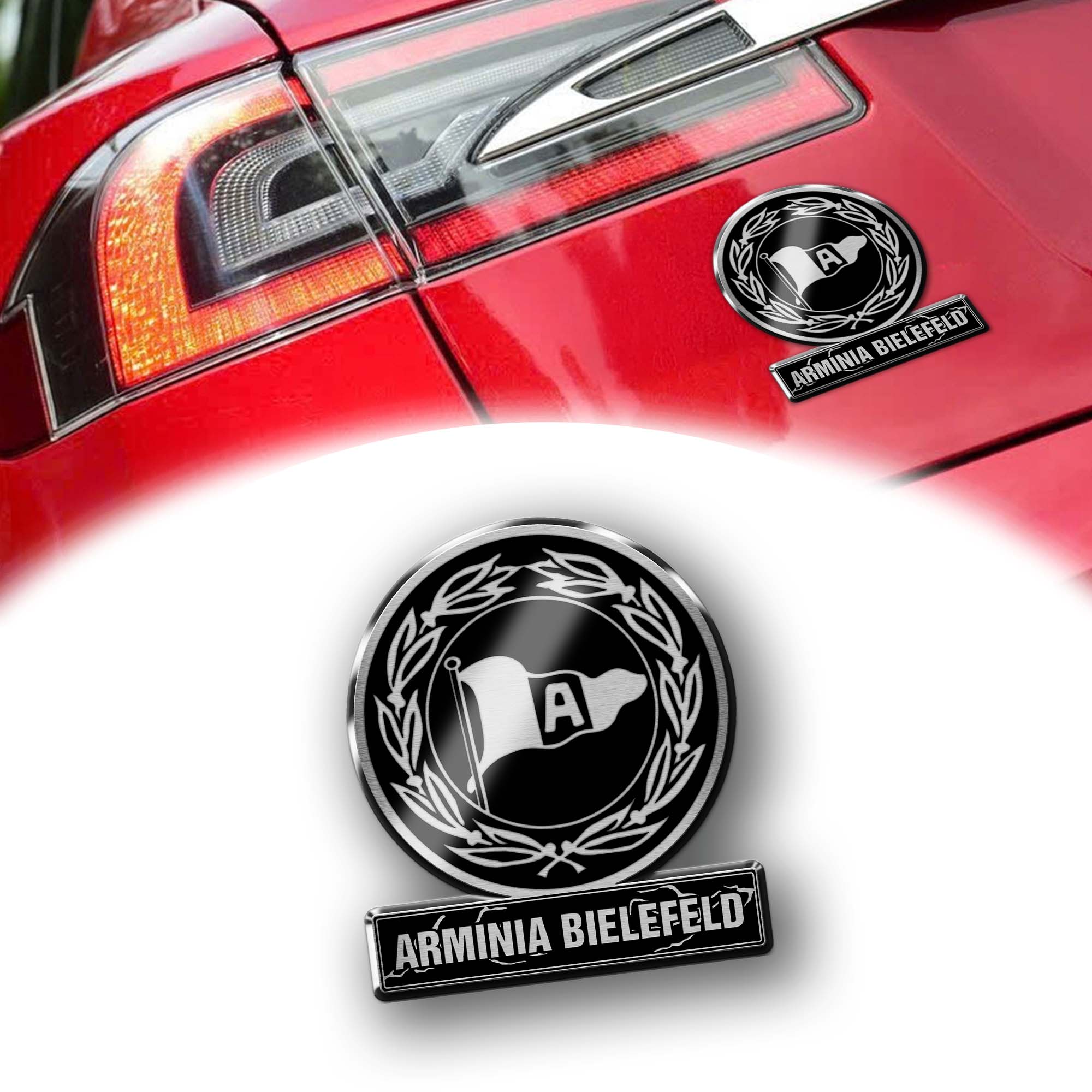 Arminia Bielefeld Laser Engraved Car PT74416