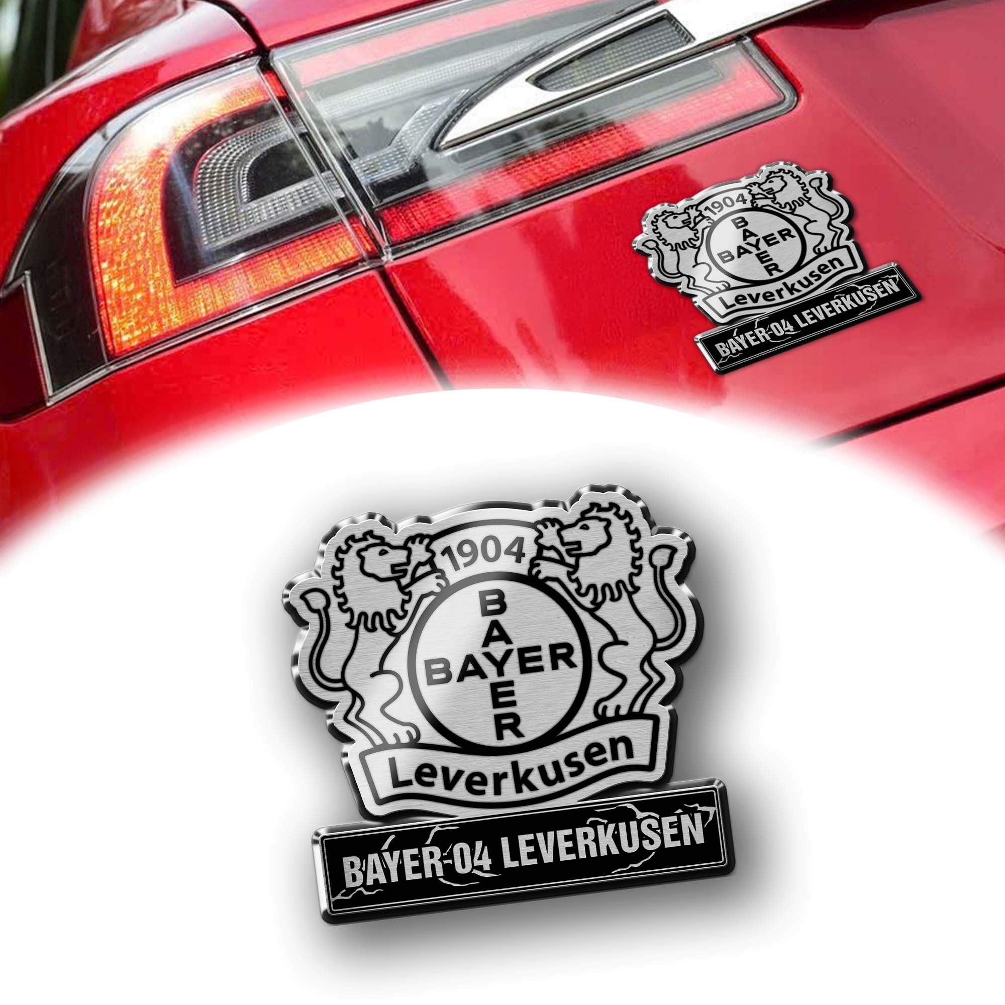 Bayer 04 Leverkusen Laser Engraved Car PT74398