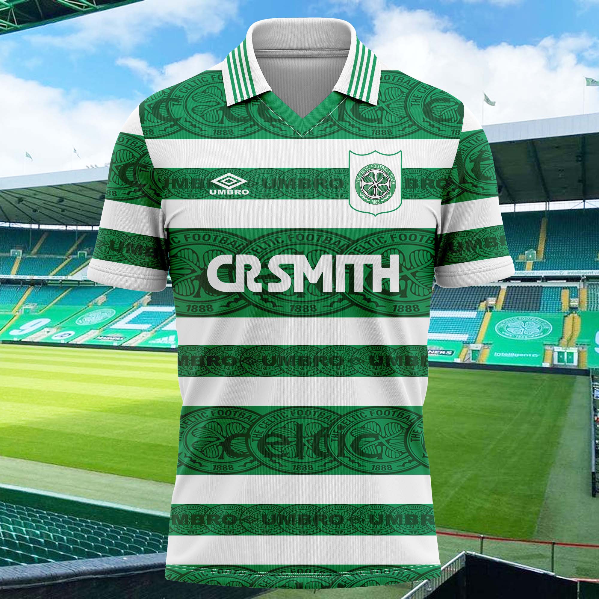 Celtic FC 1996-97 Home Kit Retro Shirt PT74435