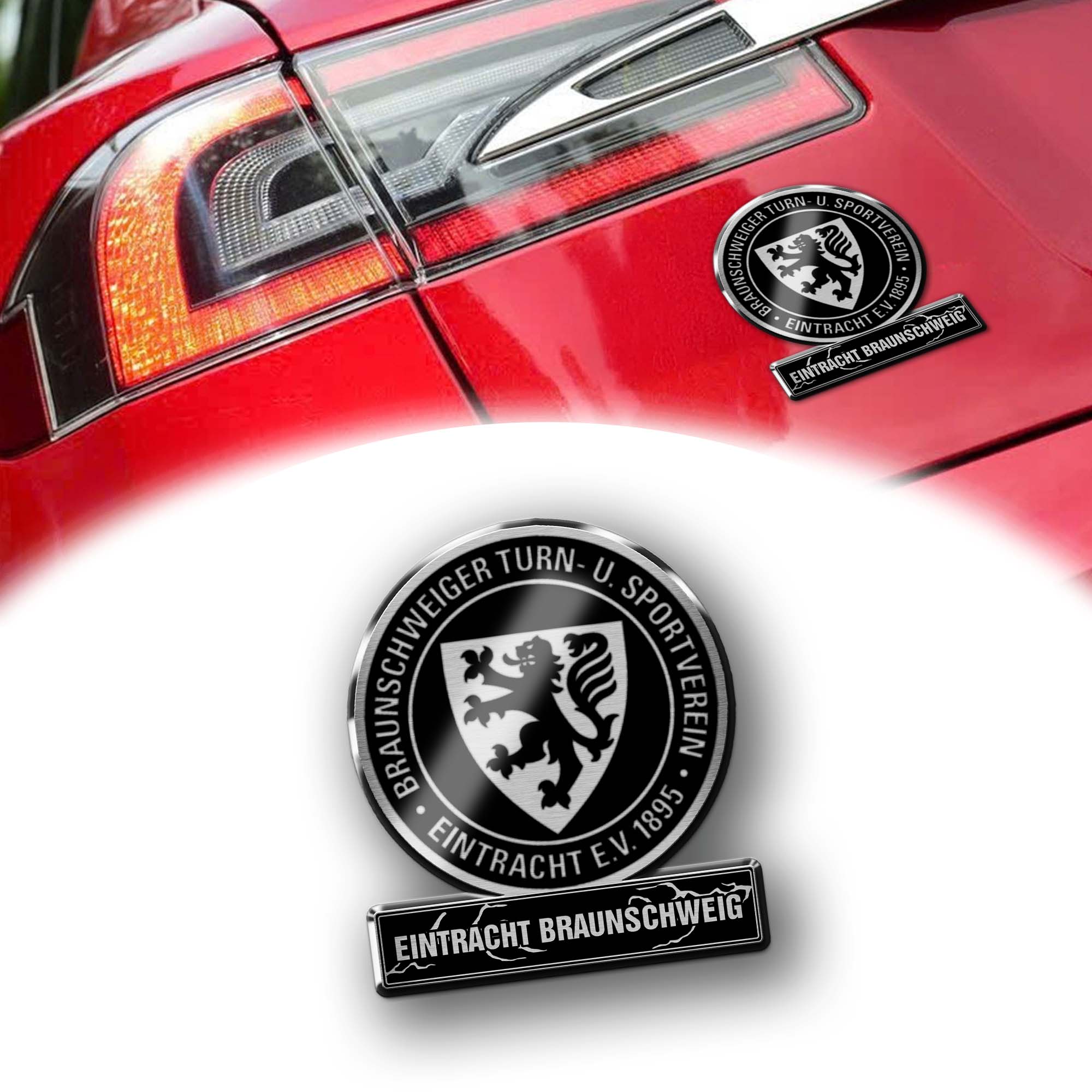 Eintracht Braunschweig Laser Engraved Car PT74418