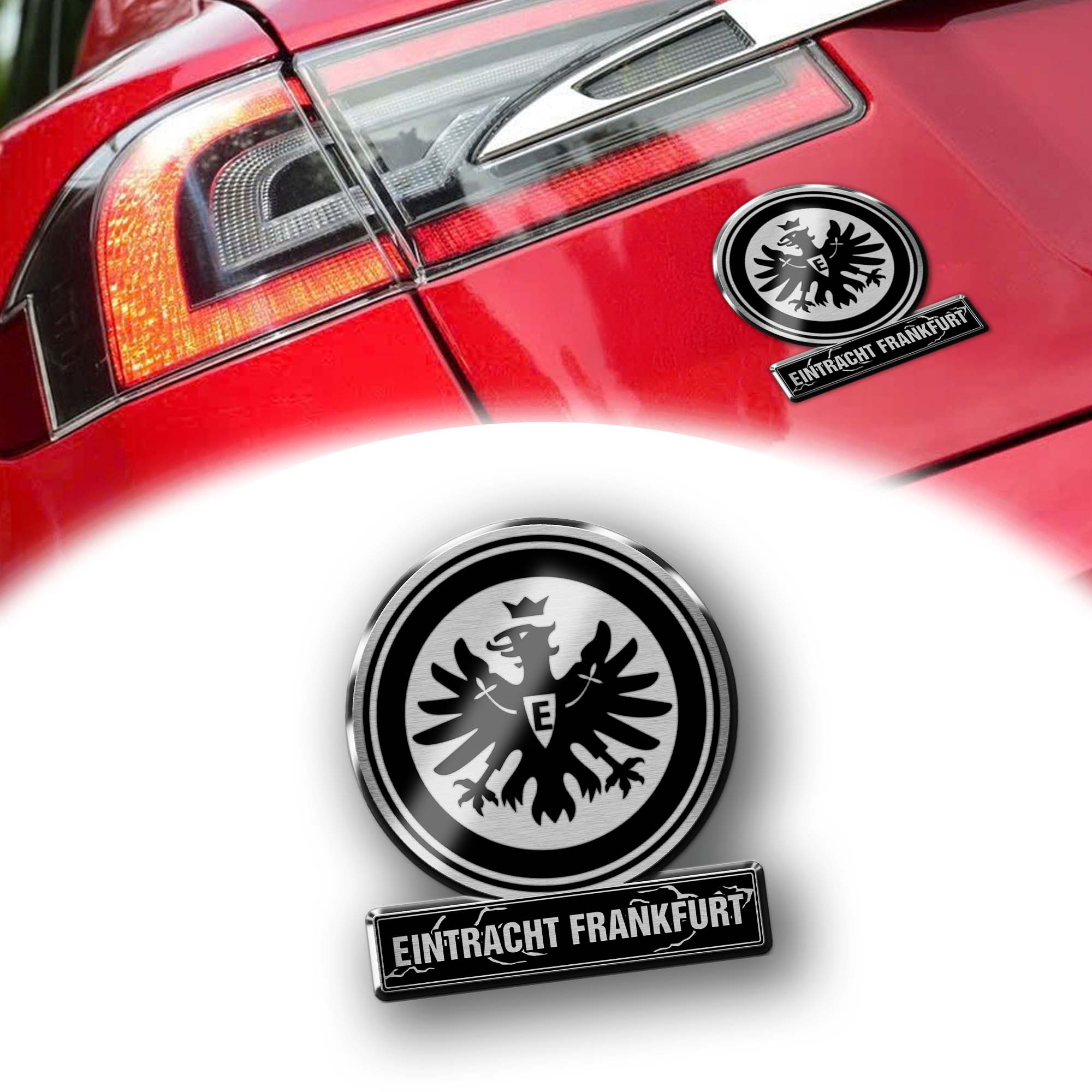 Eintracht Frankfurt Laser Engraved Car PT74401