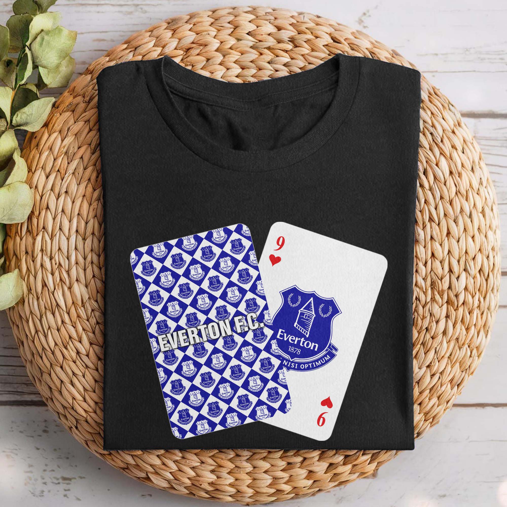 Everton F.C  T-shirt Premier League Playing Card PT74494