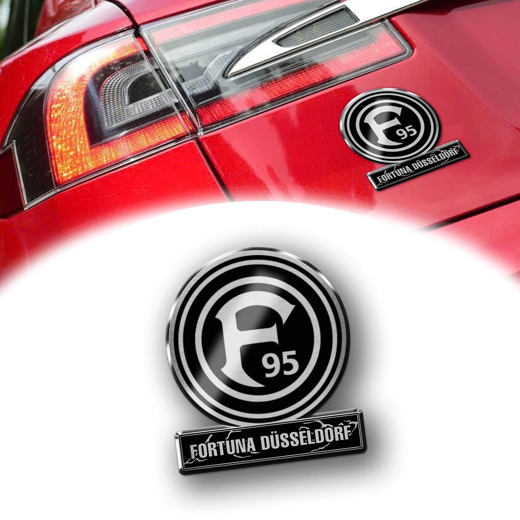 Fortuna Düsseldorf Laser Engraved Car PT74420