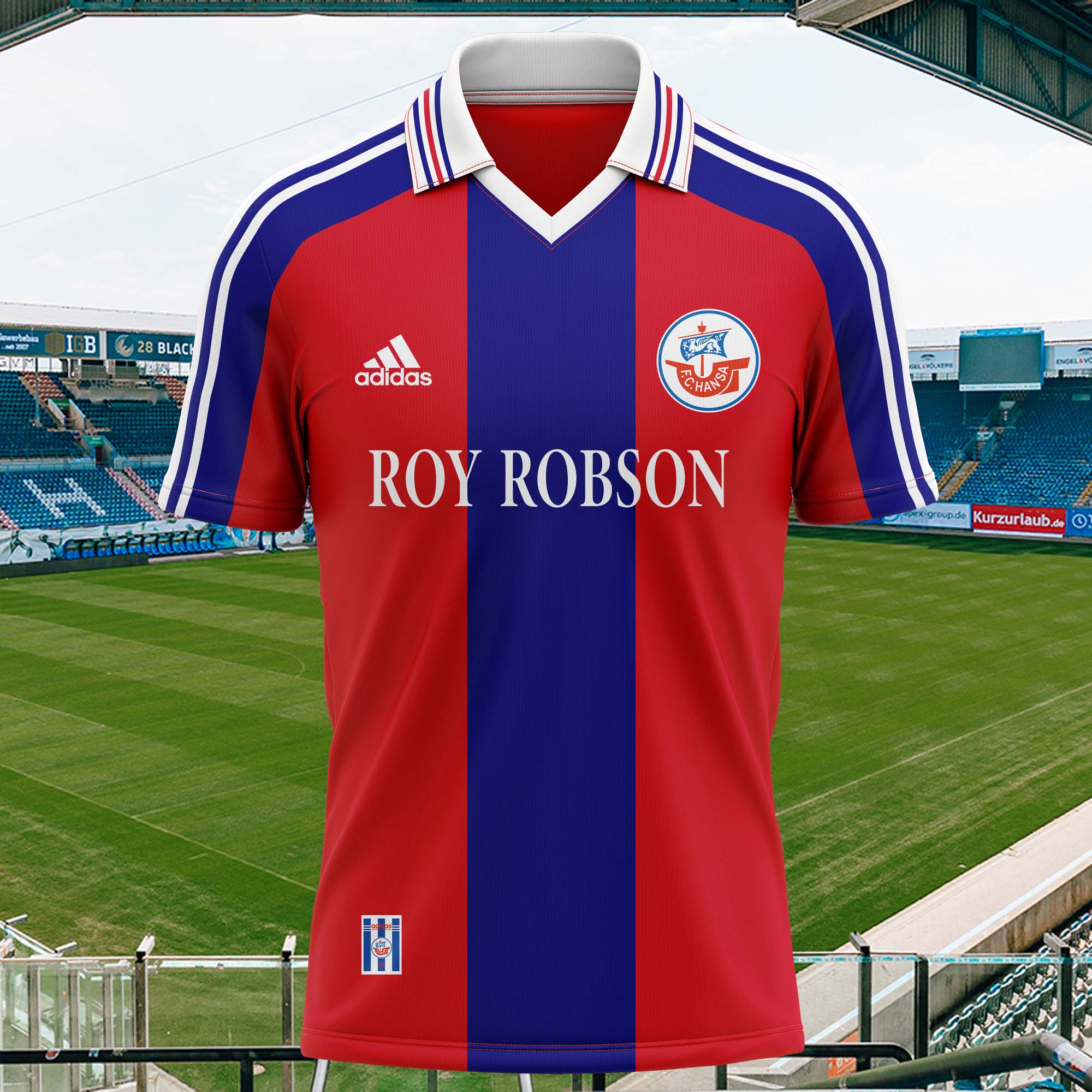 Hansa Rostock 1998-99 Away Kit Retro Shirt PT74470
